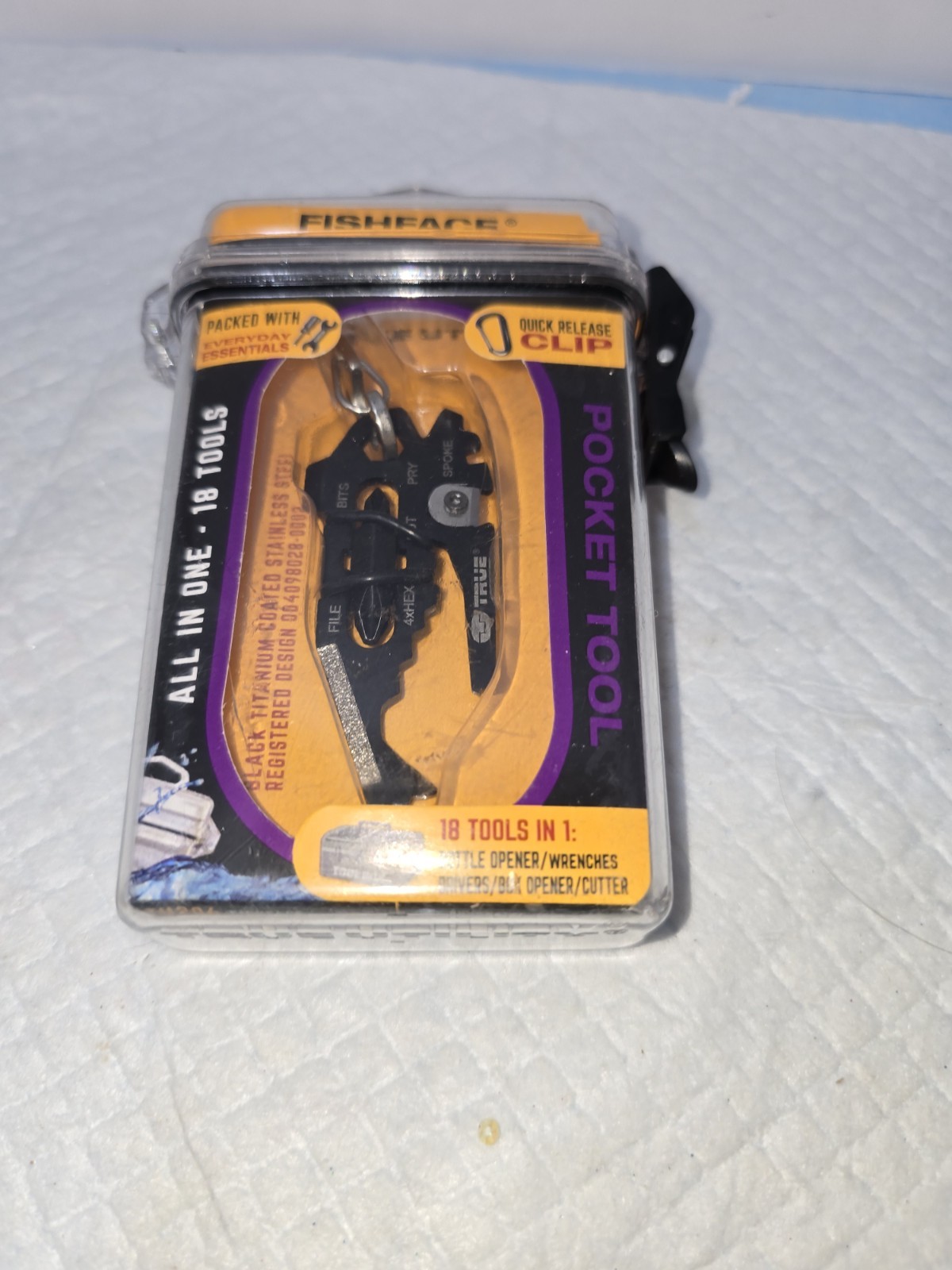 NEBO True Utility 206DSP 18-IN-1 Key-ring Mini Multi-Tool NEBOTU206DSP J22