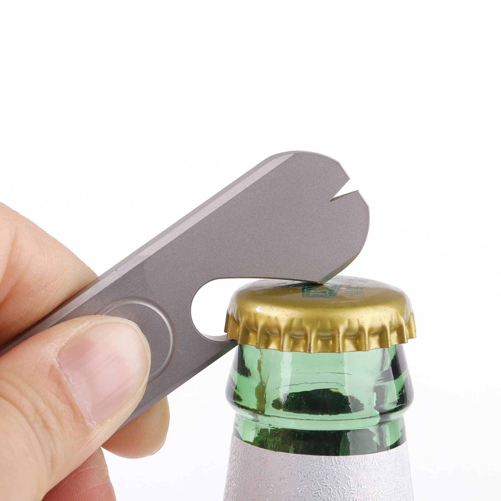 Hamans Pry Bar Bottle Opener Multi Tool 3.07″ Nail Puller Box Opener with Tri…