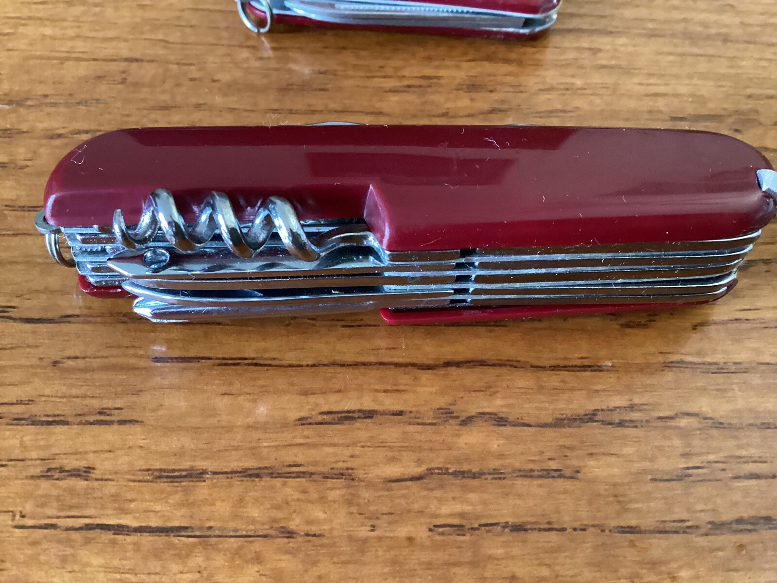 Swiss Foldable Style Pocket Knife Multi Tool Plus A Mini Version New Open Box