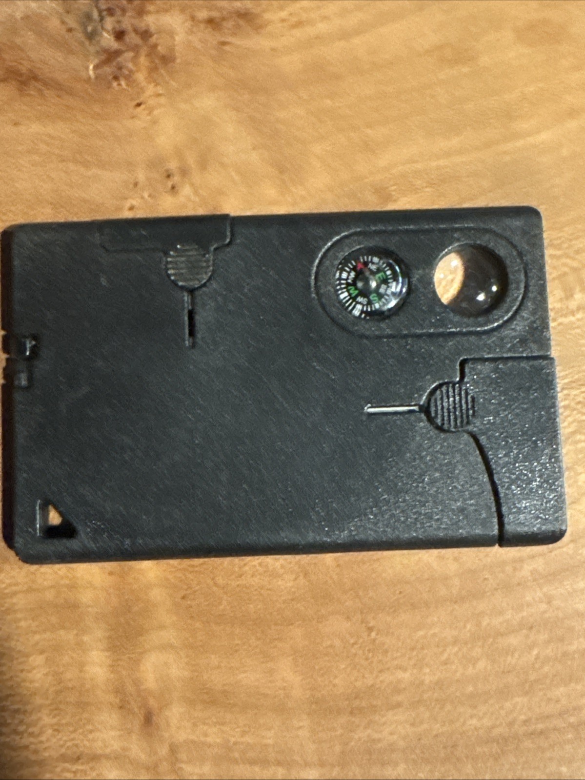 TOOL LOGIC CC1SB Credit Card Companion w/ Compass/Bottle-Opener/Pocket Knife