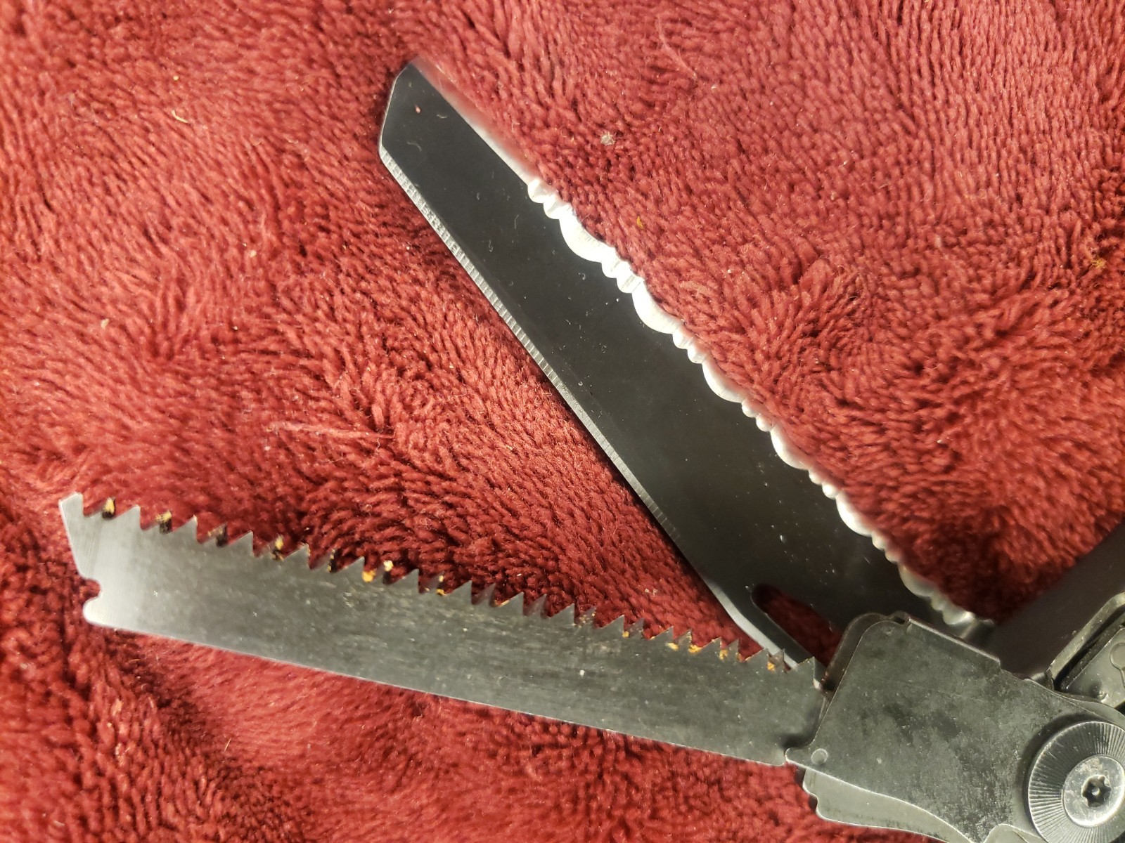 Leatherman Surge Black Multi Tool with Saw not File SANDI Engraved