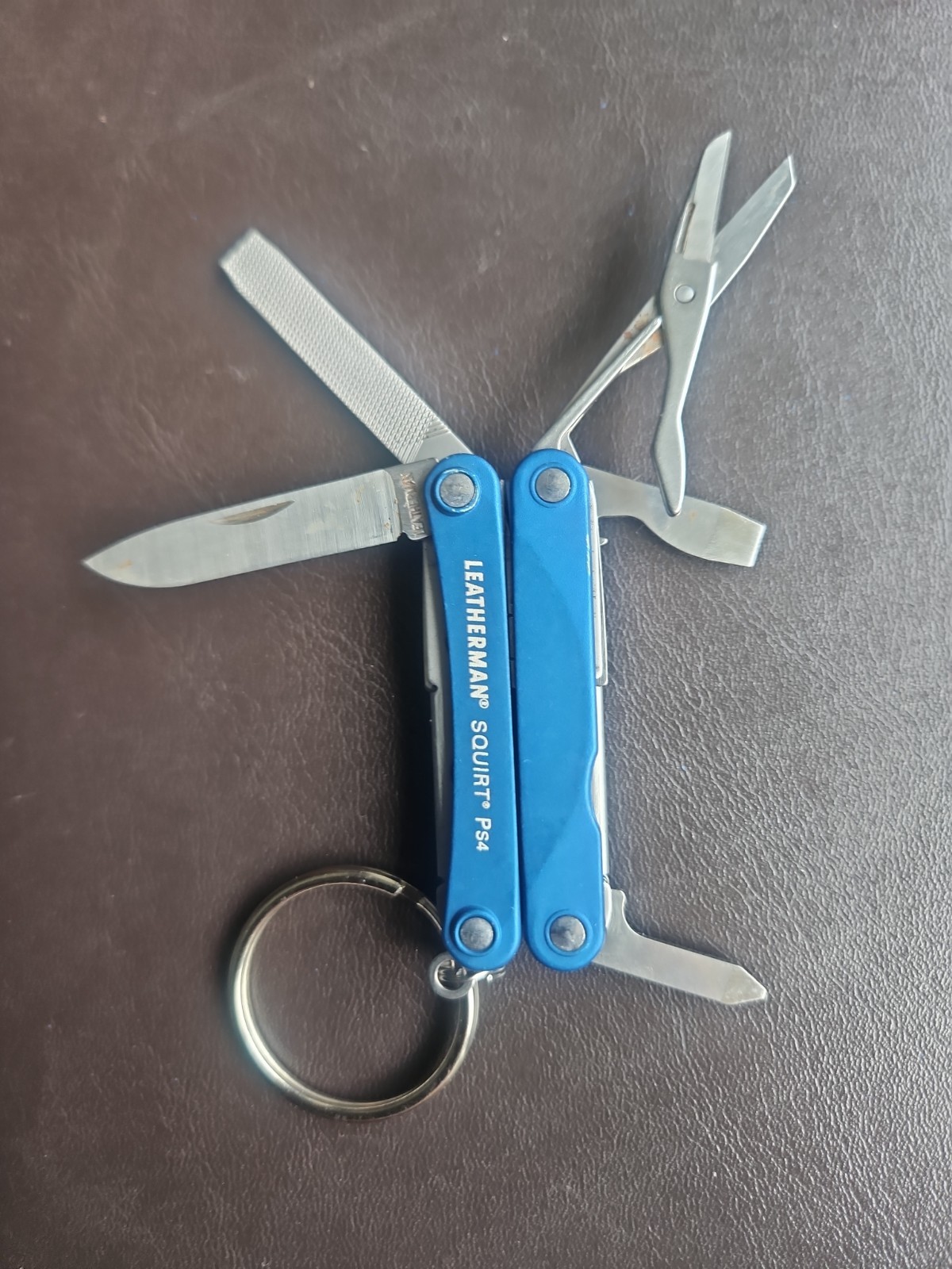 Leatherman 831230 Squirt PS4 Multi Tool – Blue