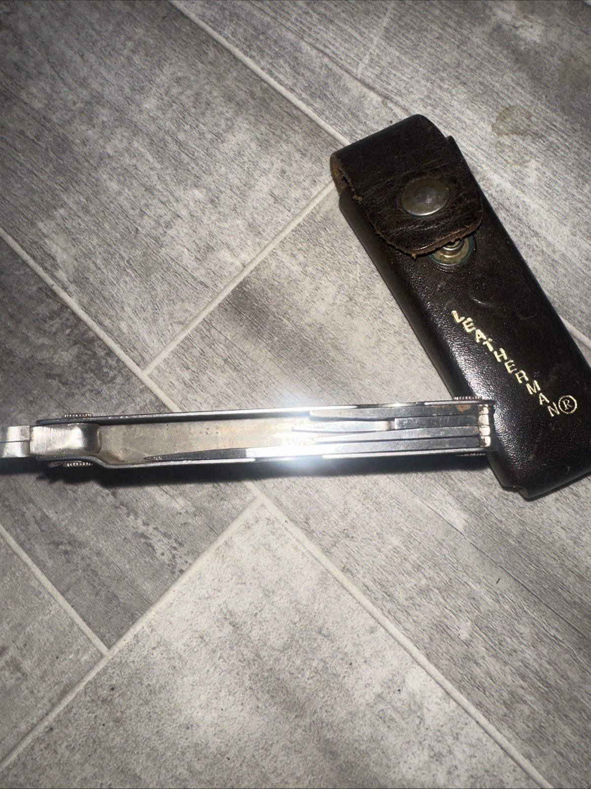 Vintage Original Leatherman Tool US REG TM 1325473 Multi-Tools Portland OR