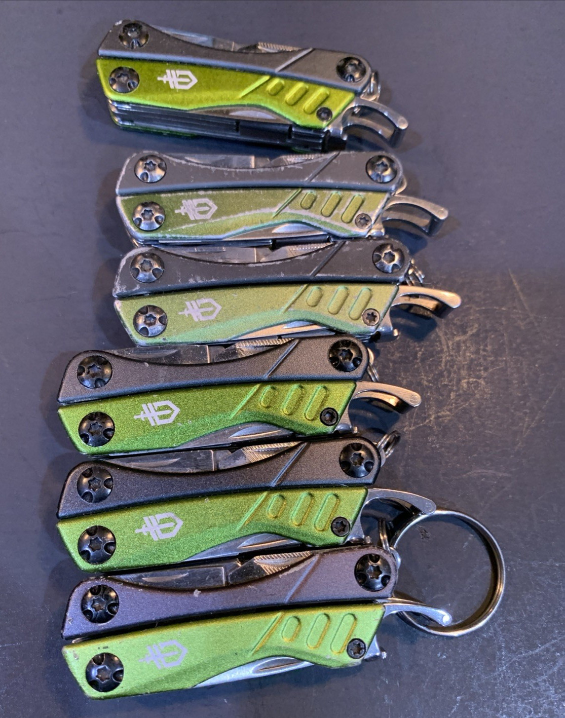 Gerber Dime Multi Tool Lot Of 7 USED