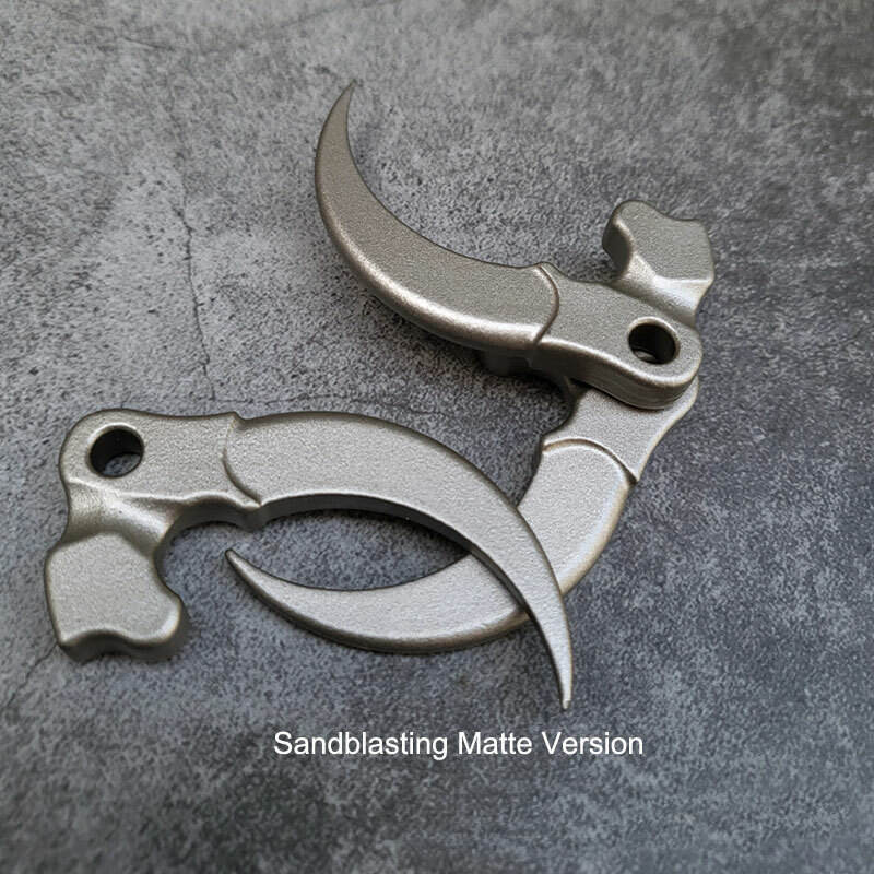 Stainless Steel Keychain Eagle Claw Necklace Pendant Bead Unpacking Box Tool