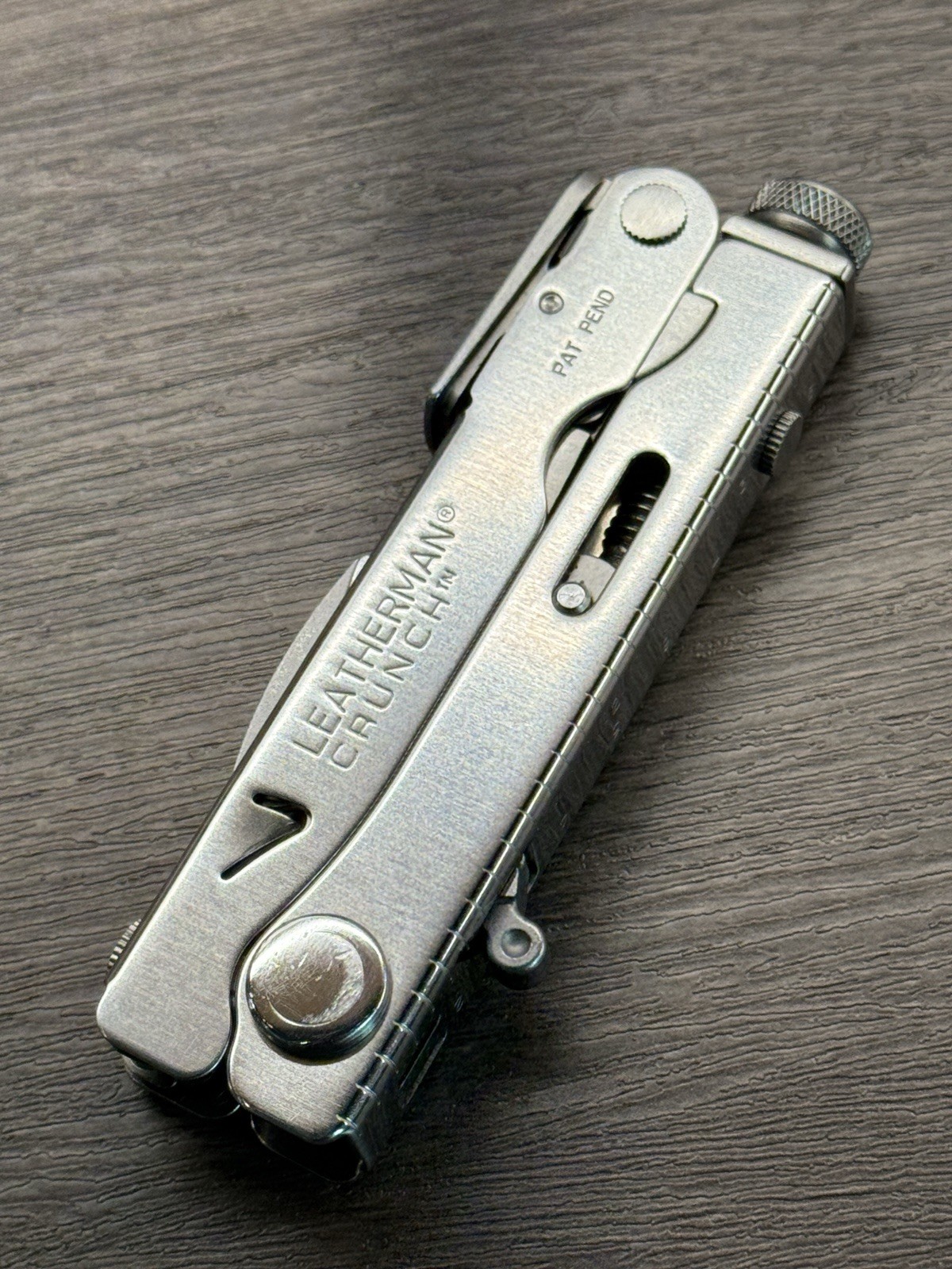Leatherman Crunch based mod w/stainless steel Hammer (no other tools included)