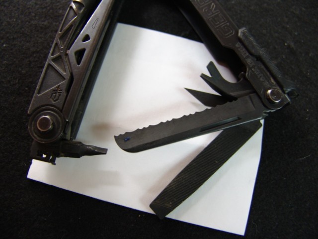 GERBER–CENTER DRIVE–MULTI PLIER–w/ BITS–GERBER CASE-EXCELLENT-MILITARY–MINT