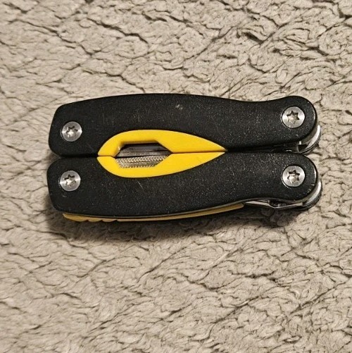 Lasky Multi Tool 9 Tools 2.75 Inches Long Yellow