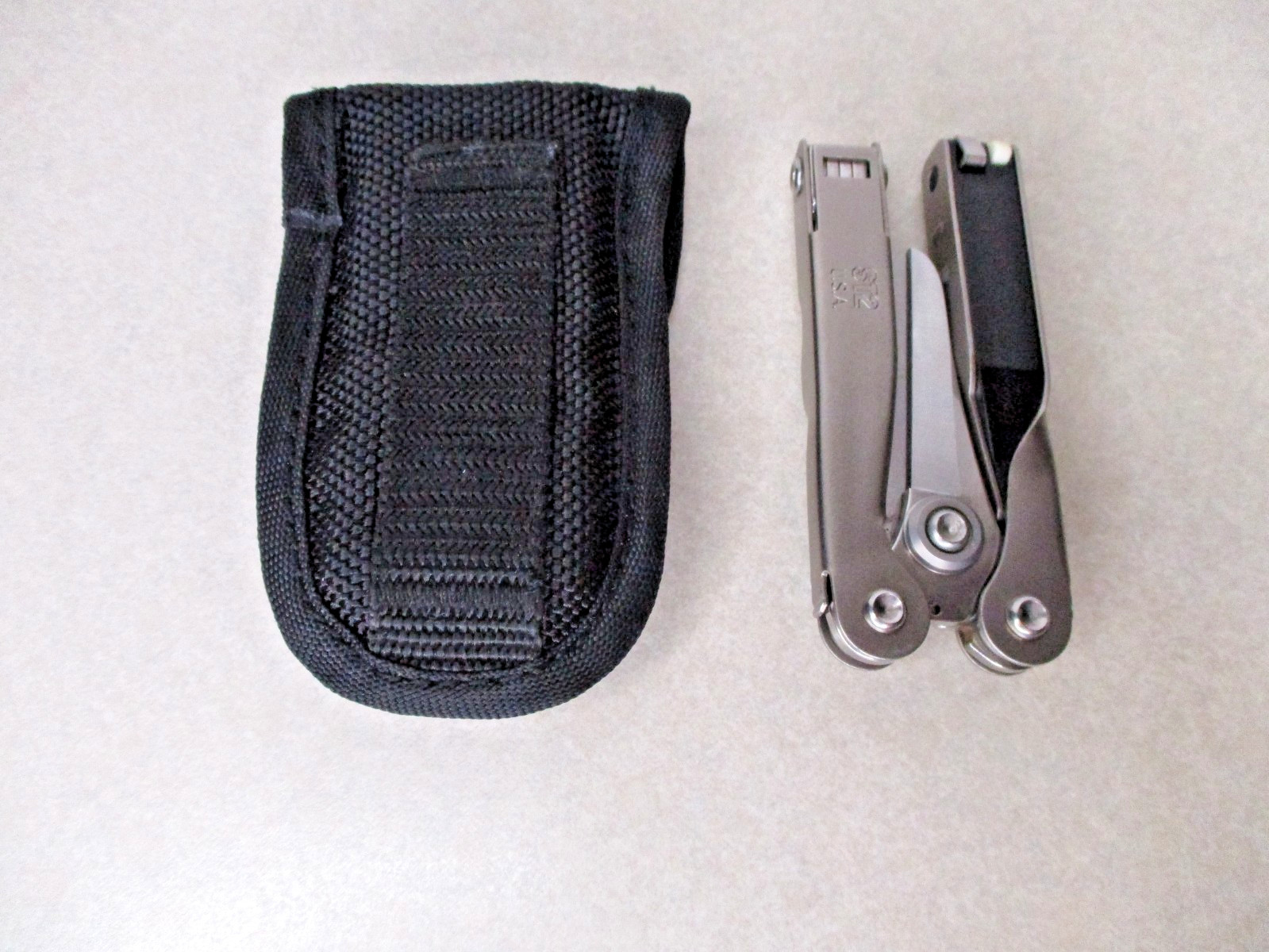 Vintage Schrade USA Tough Chip ST2 Folding Multi Tool Multitool Scissors Knife