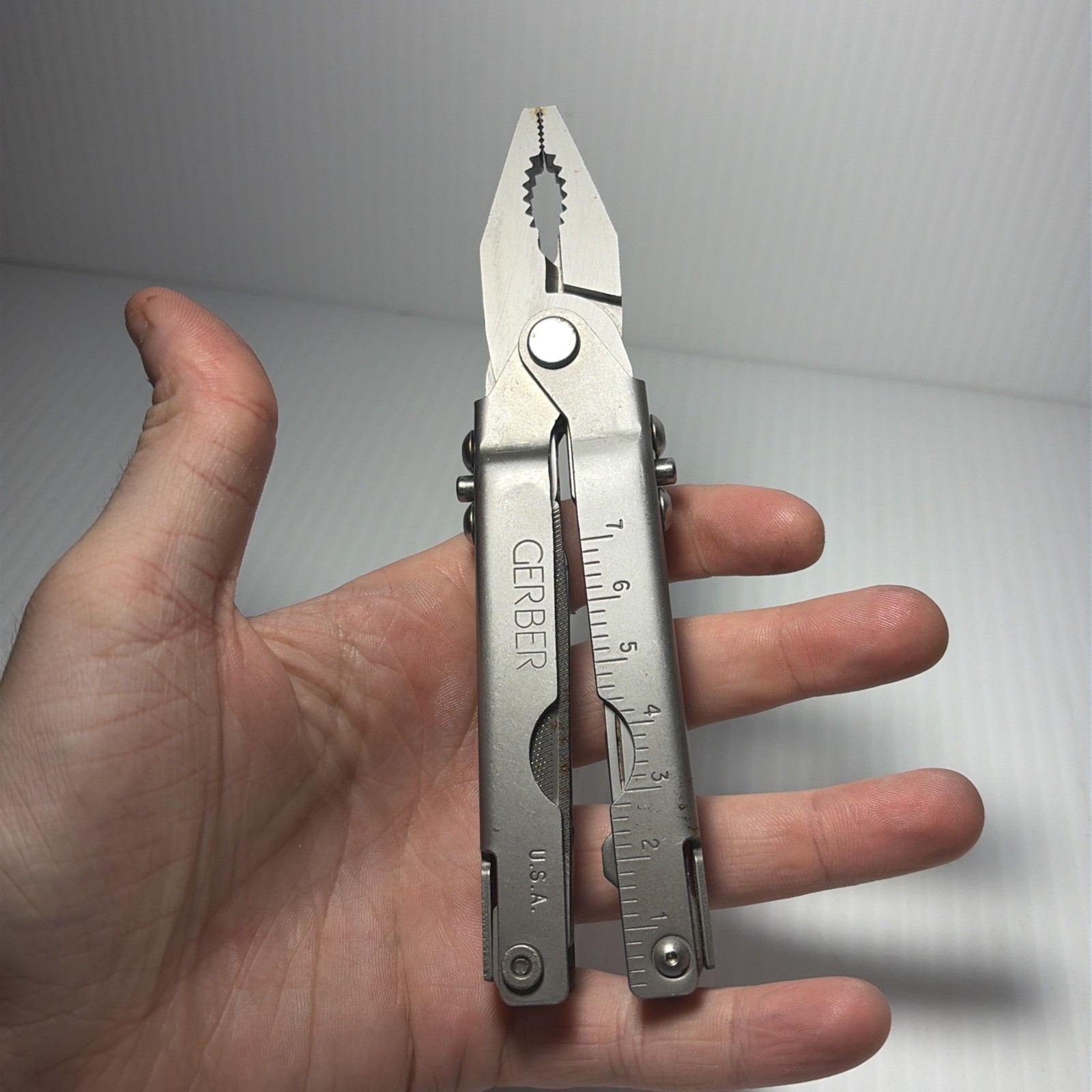 Vintage Original Early Gerber 55800 Multi-Plier Multi-Tool w/ Sheath USA