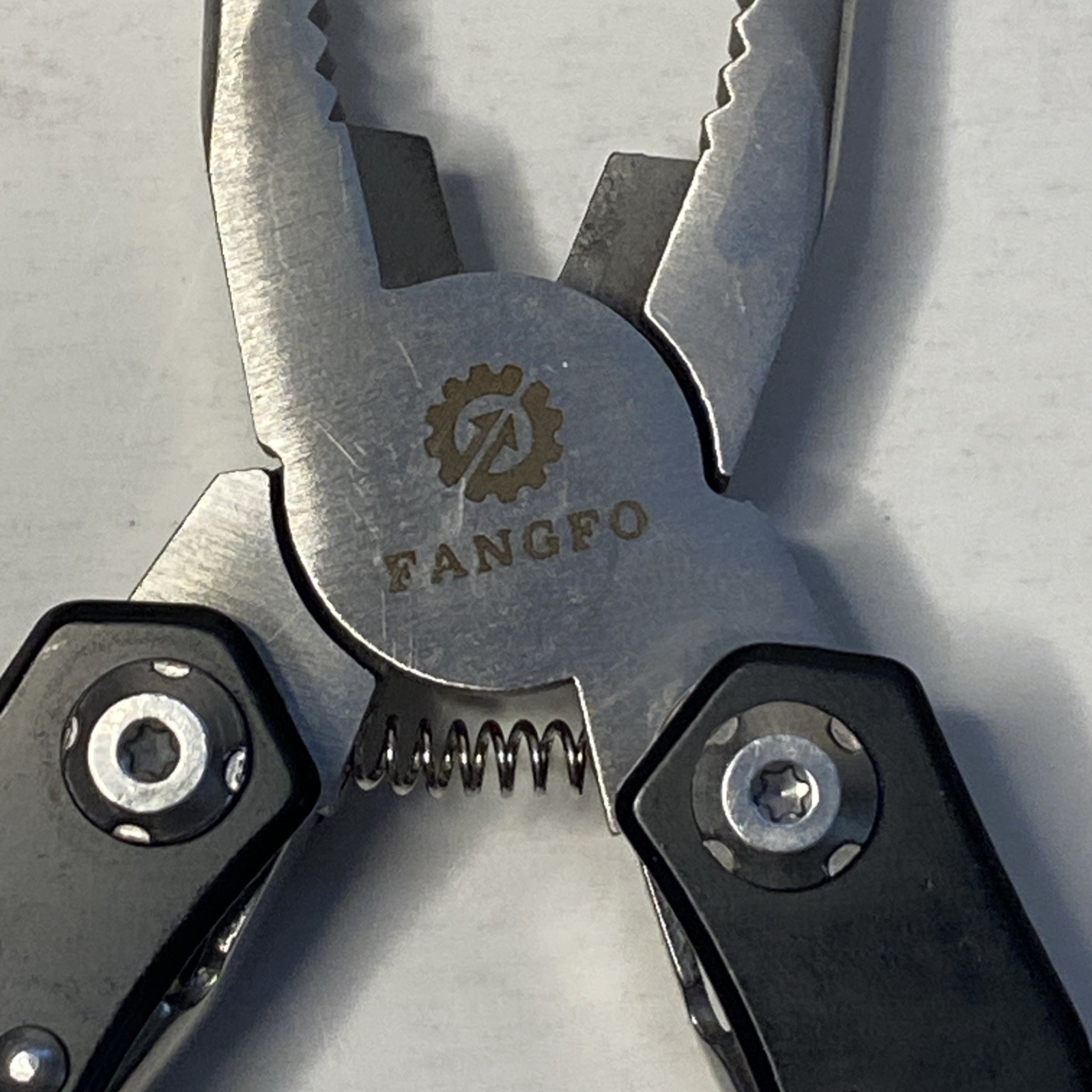 Fangfo Multi Tool Folding Pliers with Sheath Compact Utility Tool