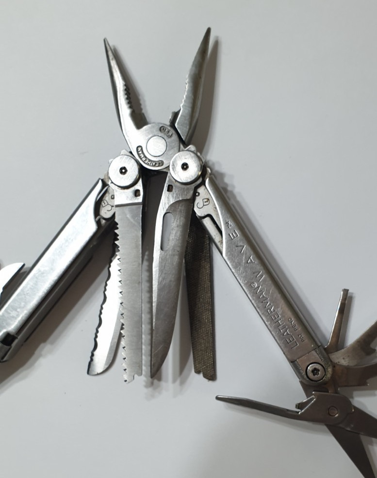 🔥🔥 Leatherman 1998 Wave OG Original Gen1 Leather Sheath Multi Tool Pat Pend