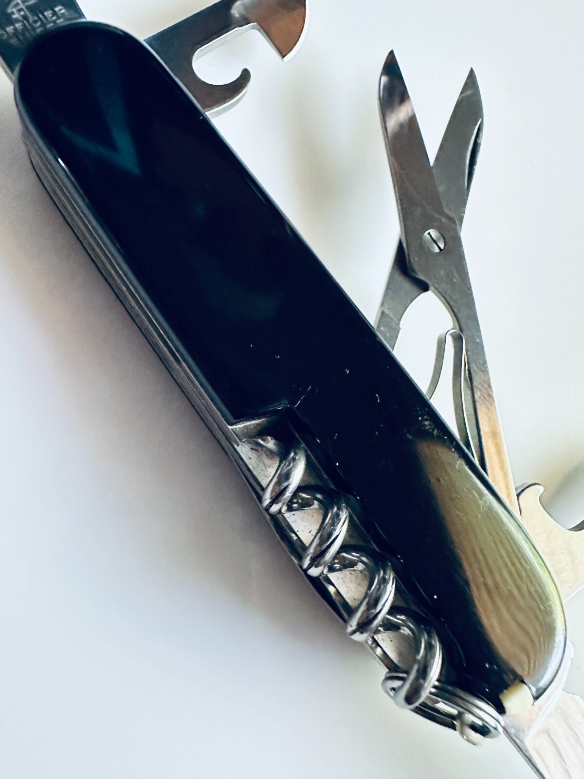 Victorinox 91mm CLIBER Pre Hook Black Multi Tool Pocket Knife