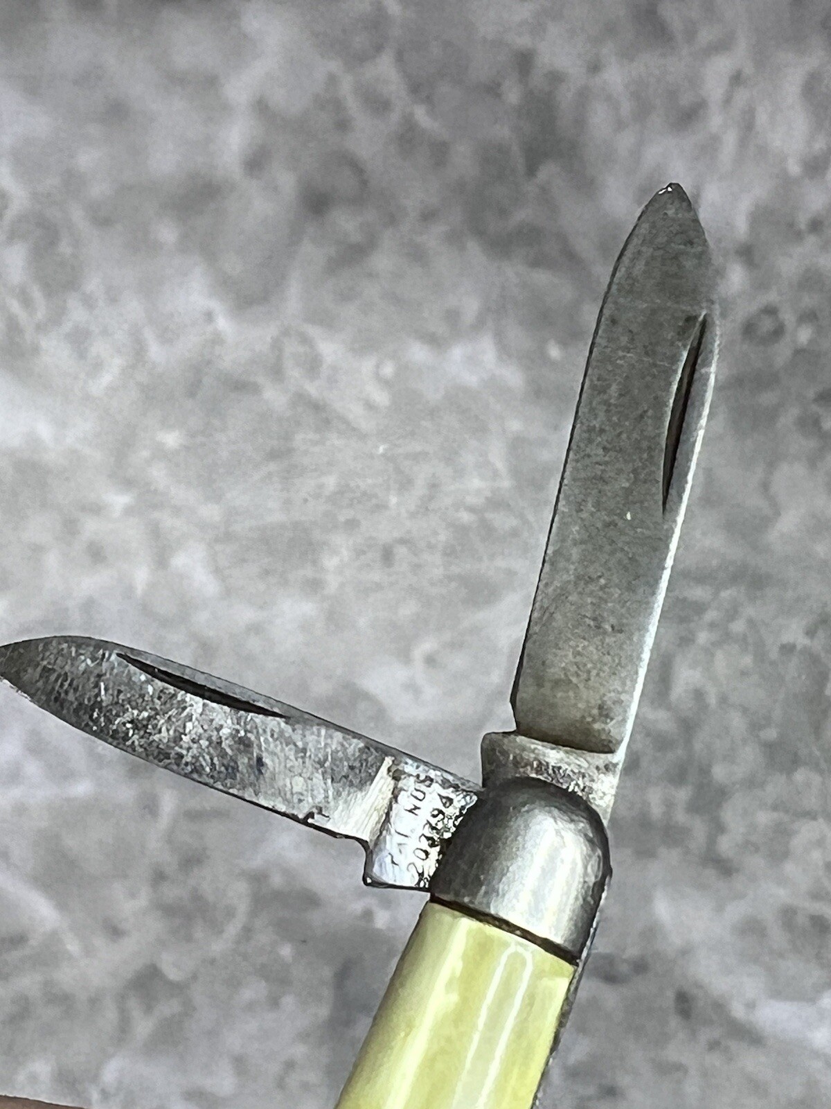 Hammer Brand Vintage 2 Blade Pocket Knife Vintage 1930’s PAT. NO5. 2037943 #1720
