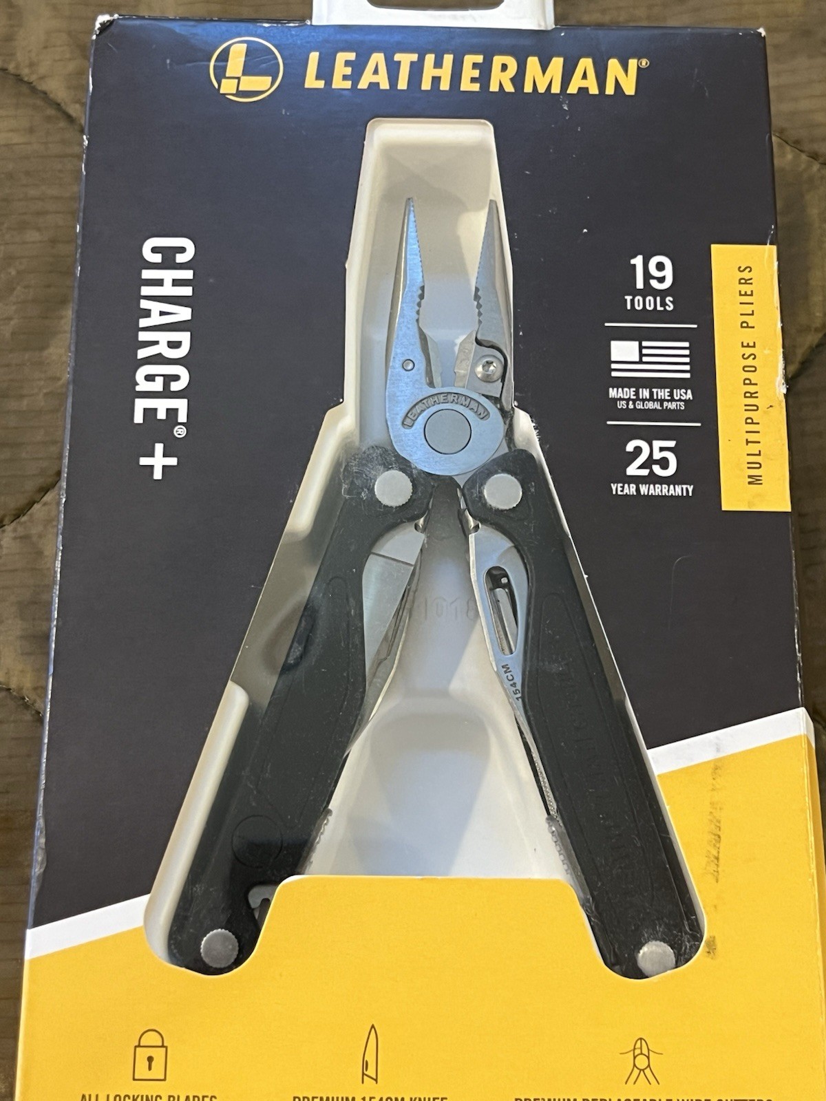 Leatherman Charge Plus Multitool 19 Tools 154CM Sheath Discontinued New In Box
