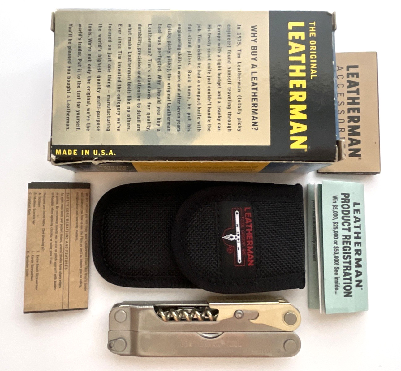 Leatherman Flair Multi-Tool Nylon Sheath USA