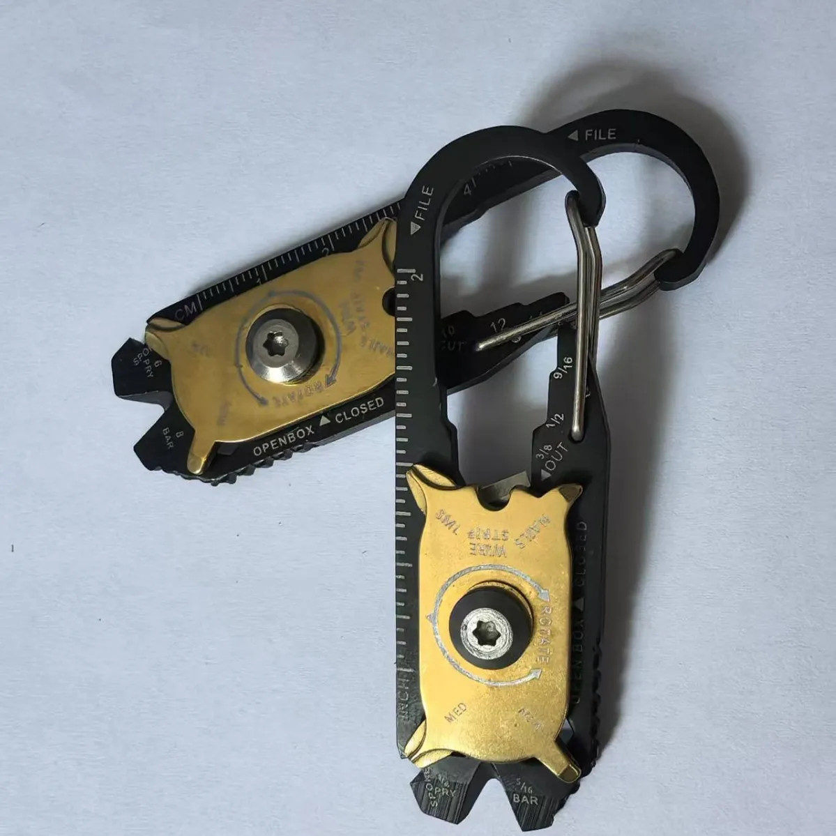 Outdoor 20 in 1 Multi Functional Combination Tool Stainless Steel EDC Tool Card