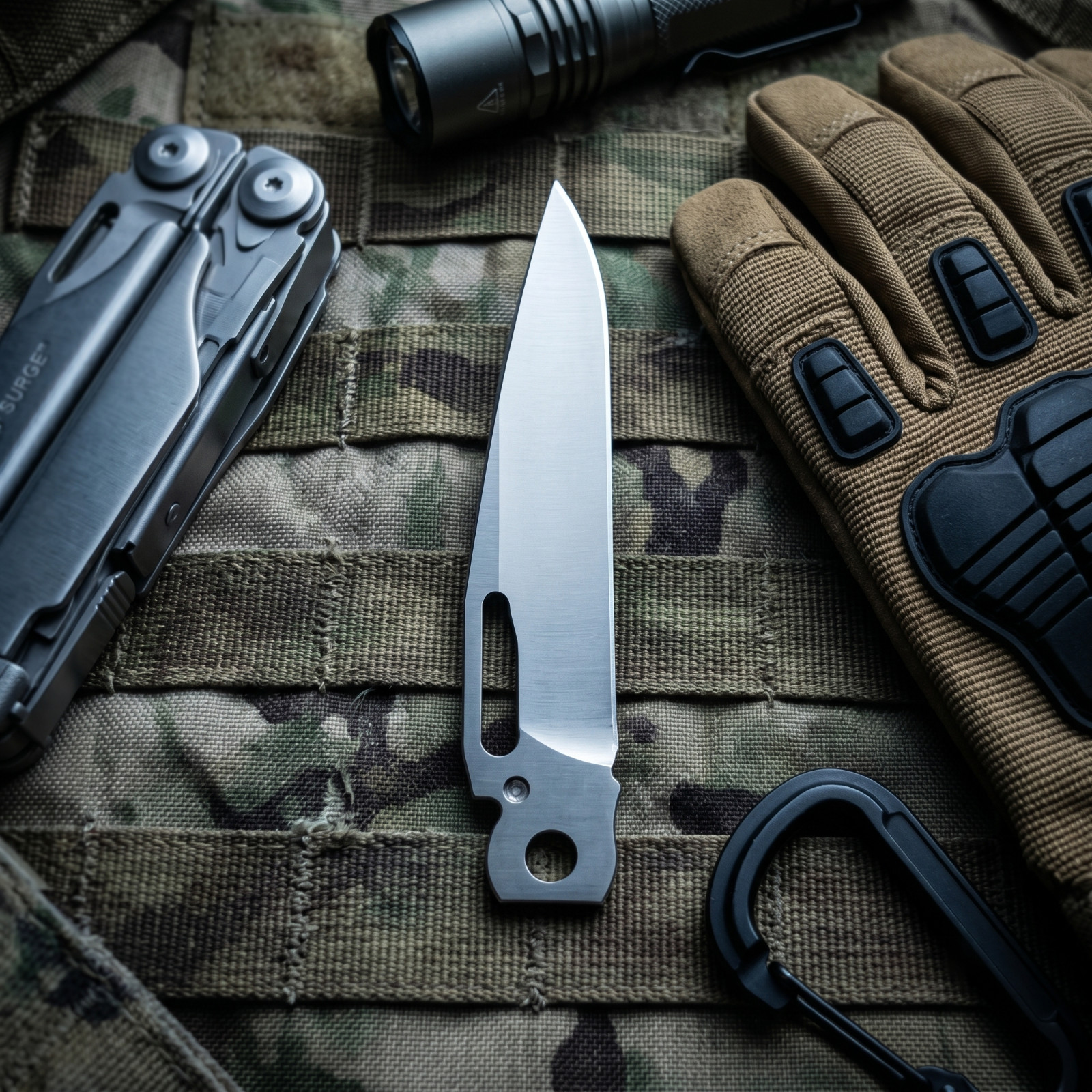 M390 Replacement Blade 60HRC for Leatherman Surge 94mm CNC