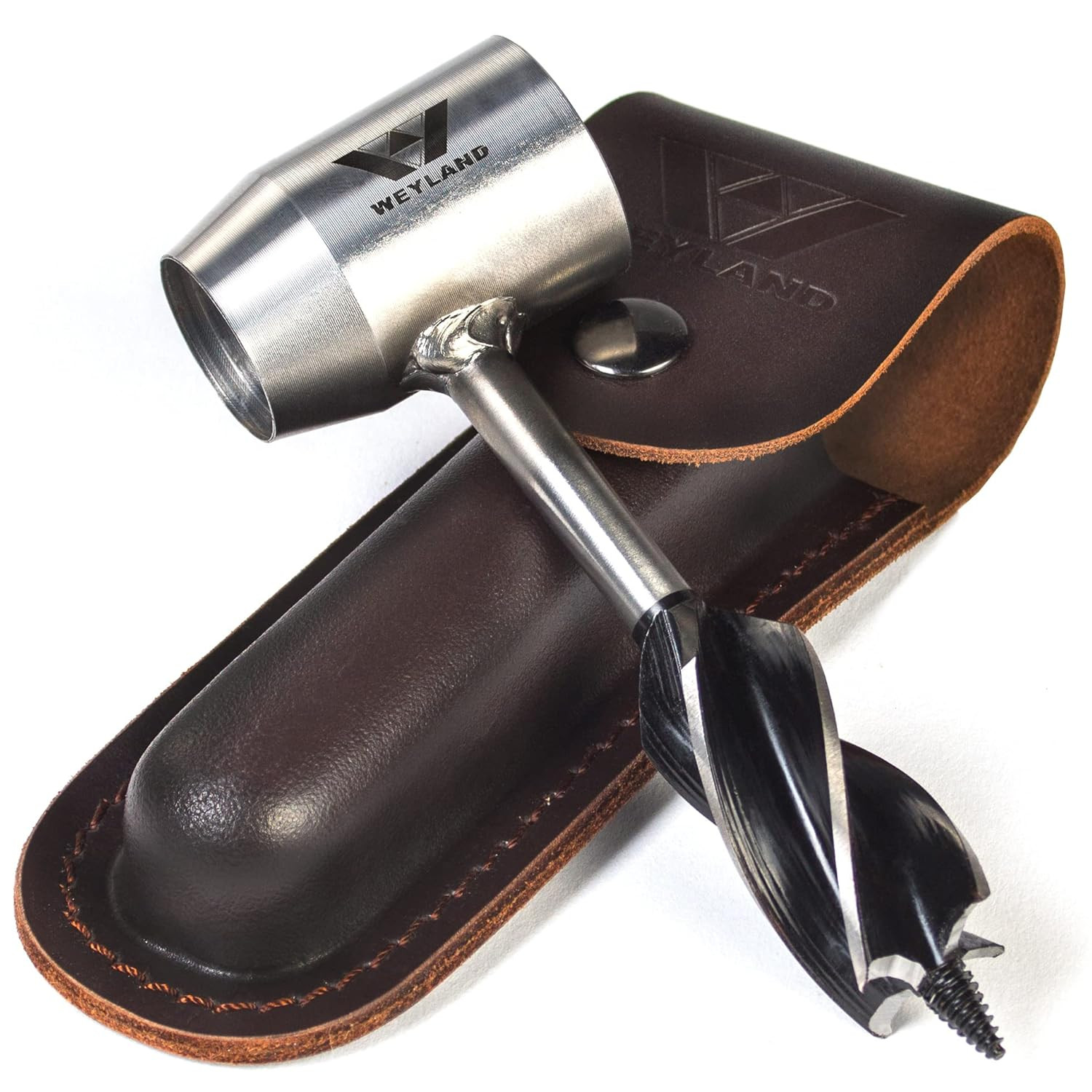 WEYLAND Bushcraft Settlers Tool – Scotch Eye Hand Auger for Outdoor Use