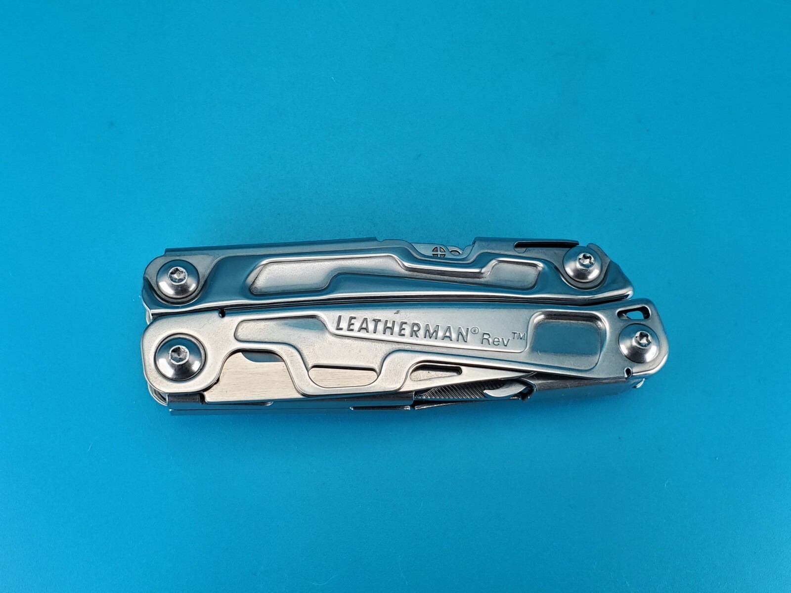 Leatherman Rev 3.8″ Multi-Tool, Stainless! OHIO CONTRACTORS ASSOCIATION