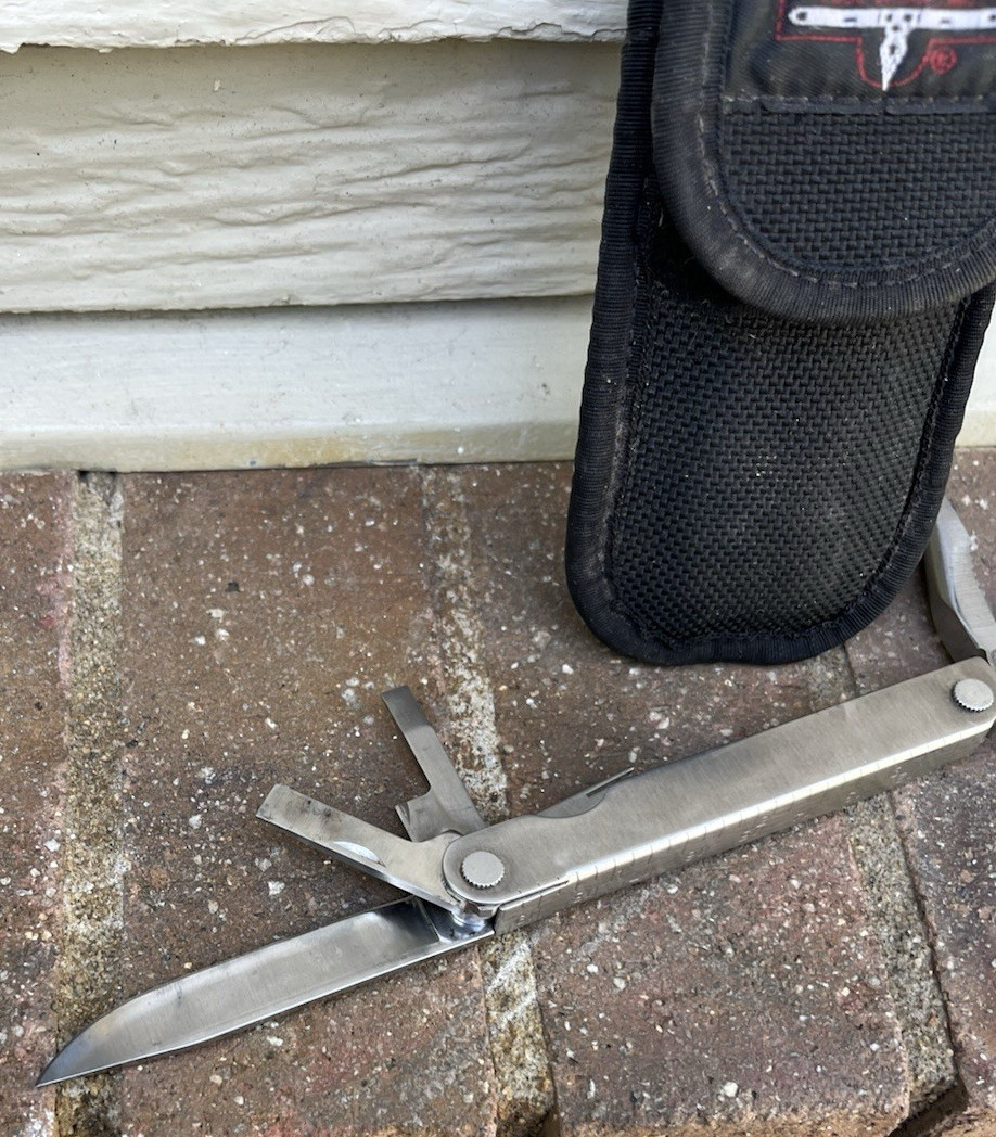 Vintage Original Leatherman Tool 4″ Multi-Tool Portland, OR USA