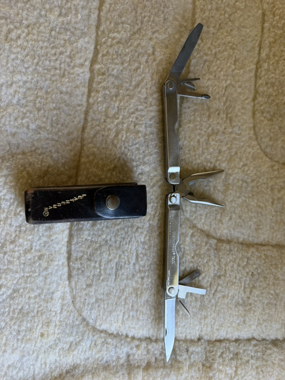 Vintage Original Leatherman PST Multi-Tool Portland OR MADE IN USA w/Case