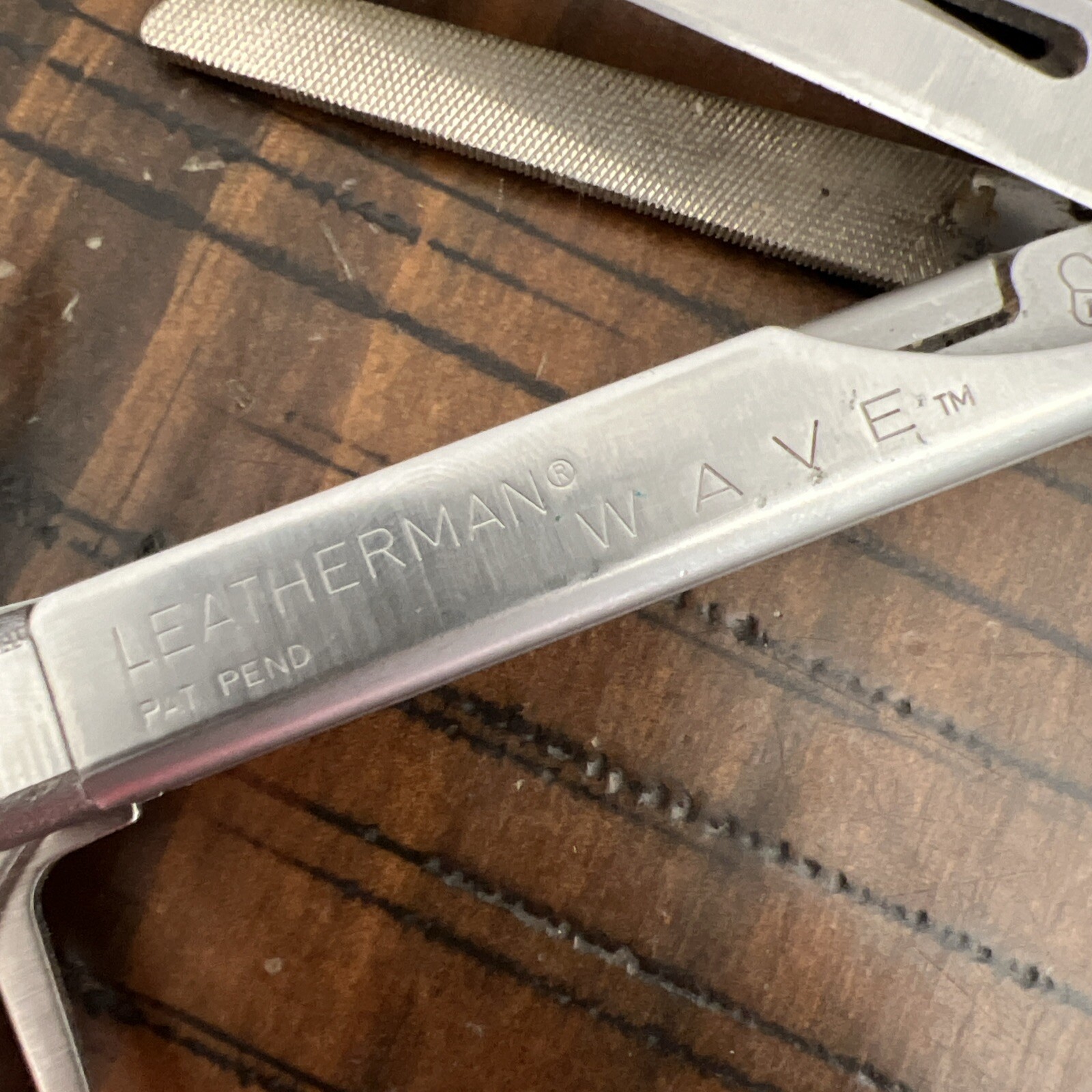 Leatherman Original Wave Leather Sheath Retired Collectable Pat Pend OG Rare New
