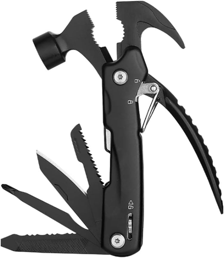 Multi‑functional Mini Claw Hammer Outdoor Camping Multi‑tool Pliers Gift