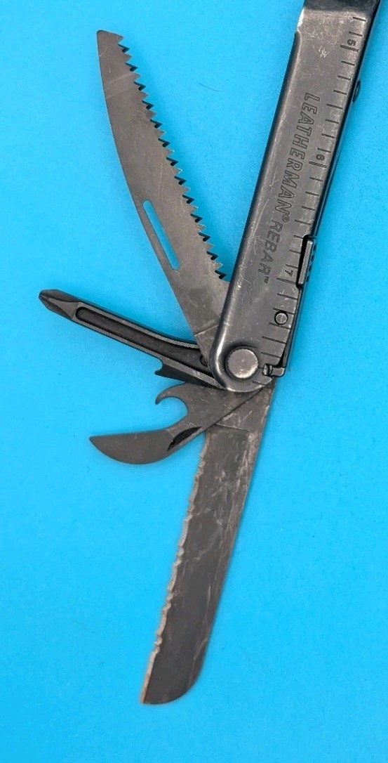 Leatherman Rebar Multi-Tool! BLACK OXIDE! WITH SHEATH!