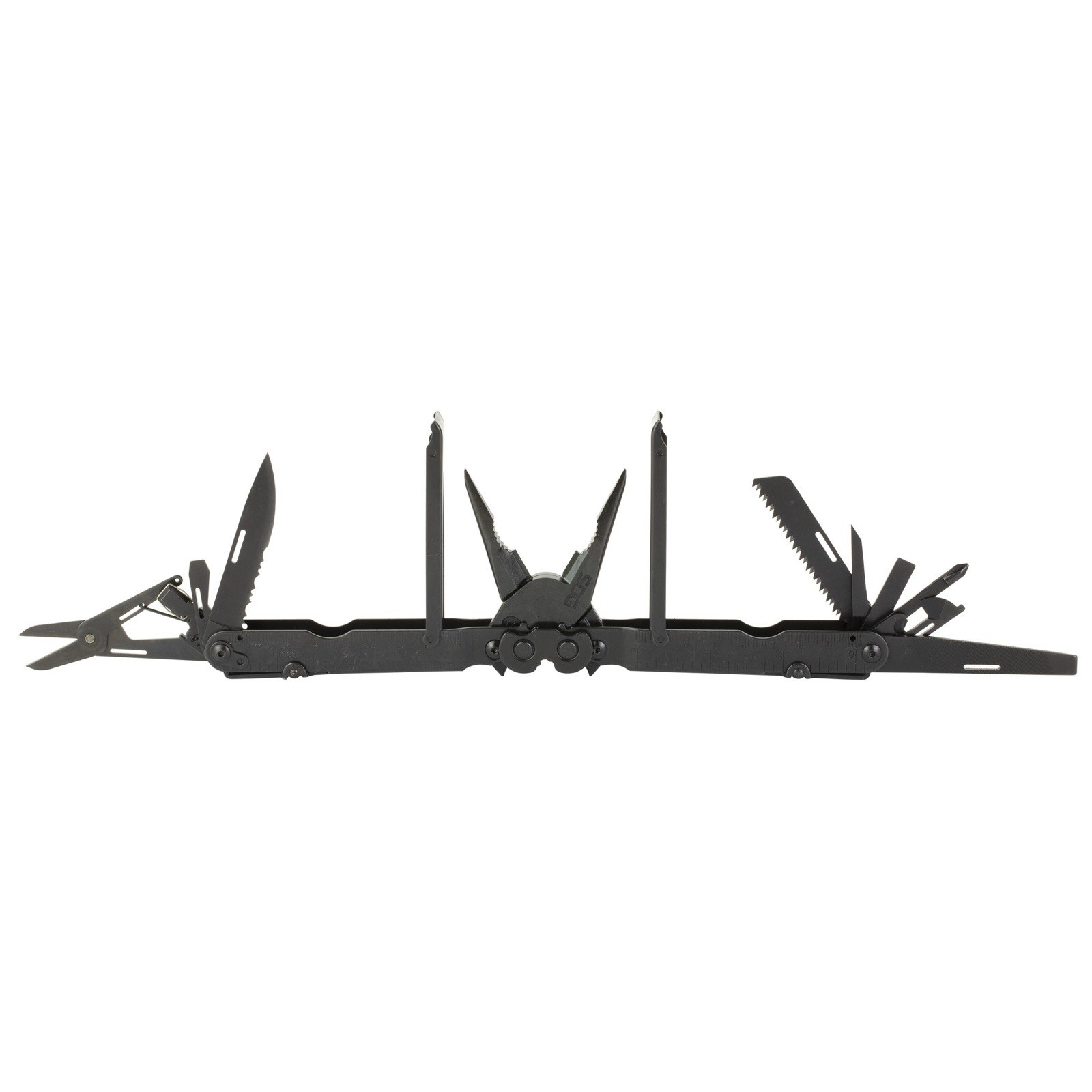 Multitool Powerlock EOD, Schwarz, Nylonscheide, SOG Werkzeug Multifunktionswerkz