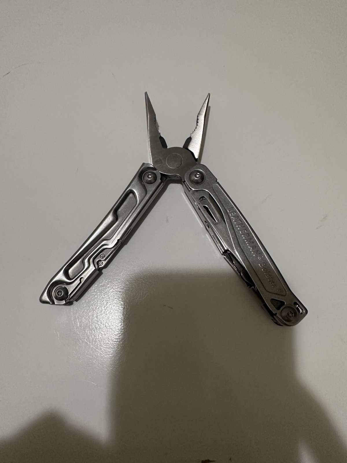 Leatherman Bolster 13-in-1 Multi-tool Folding Pocket Knife with Pliers Stainless