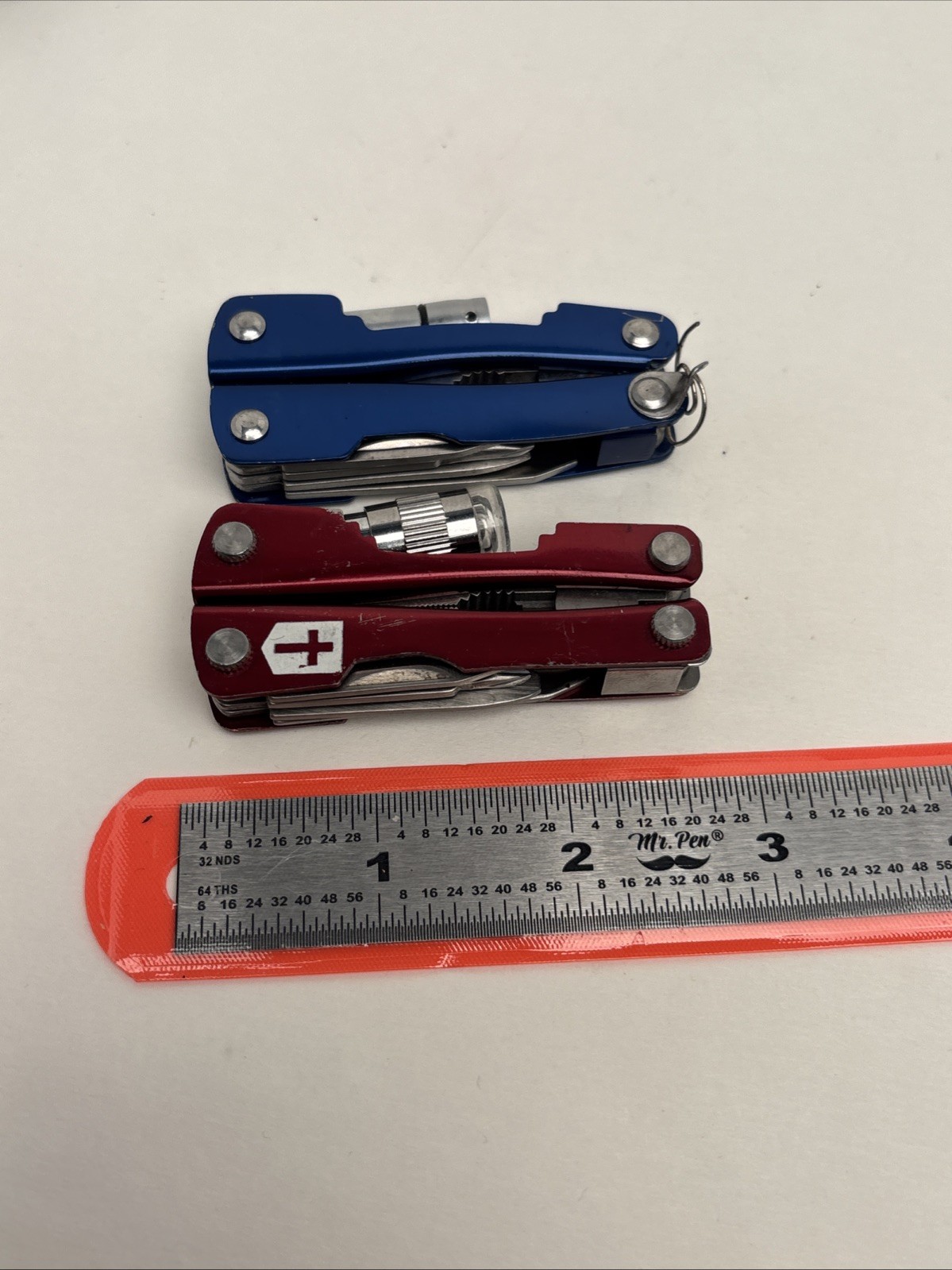 Lot Of 8 Mixed Mini Multi Tools. Swiss+Tech Sierra + Adverts Camp Hike Hunt Fish