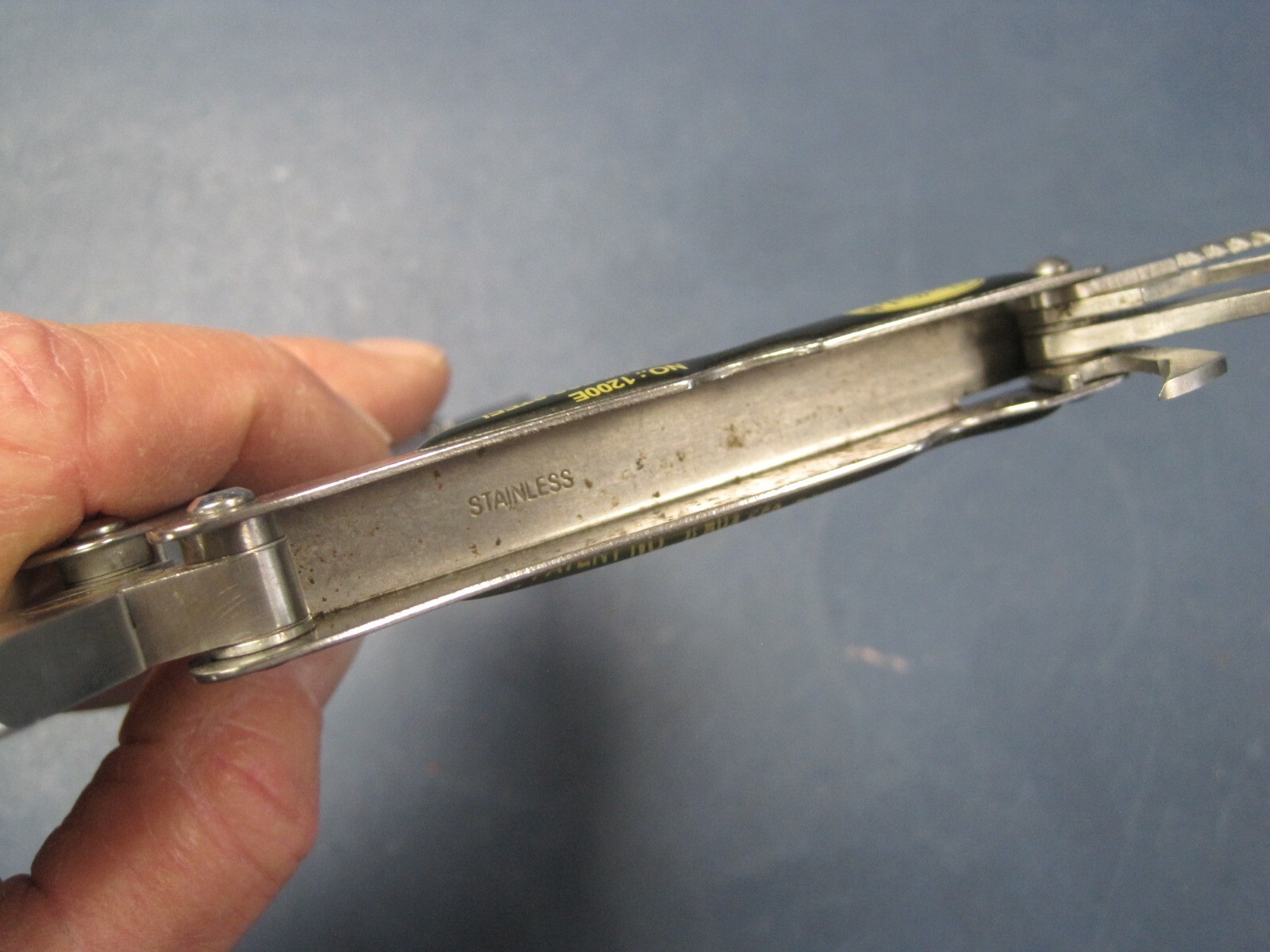 Sheffield No 1200E Stainless Folding Multi Tool 9 Tools VGC & Clean