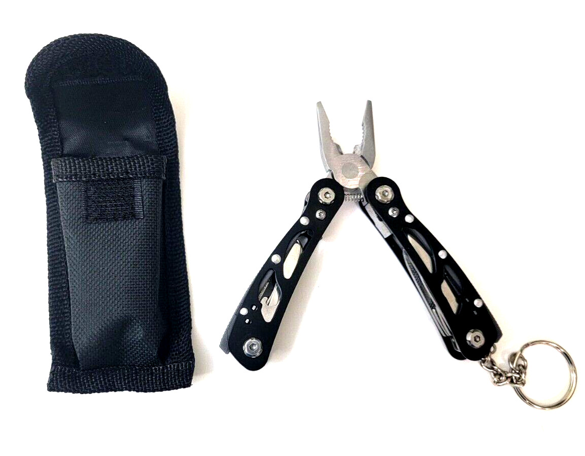 Compact Portable Pocket Multi-tool 3.5 “.with Canvas Case
