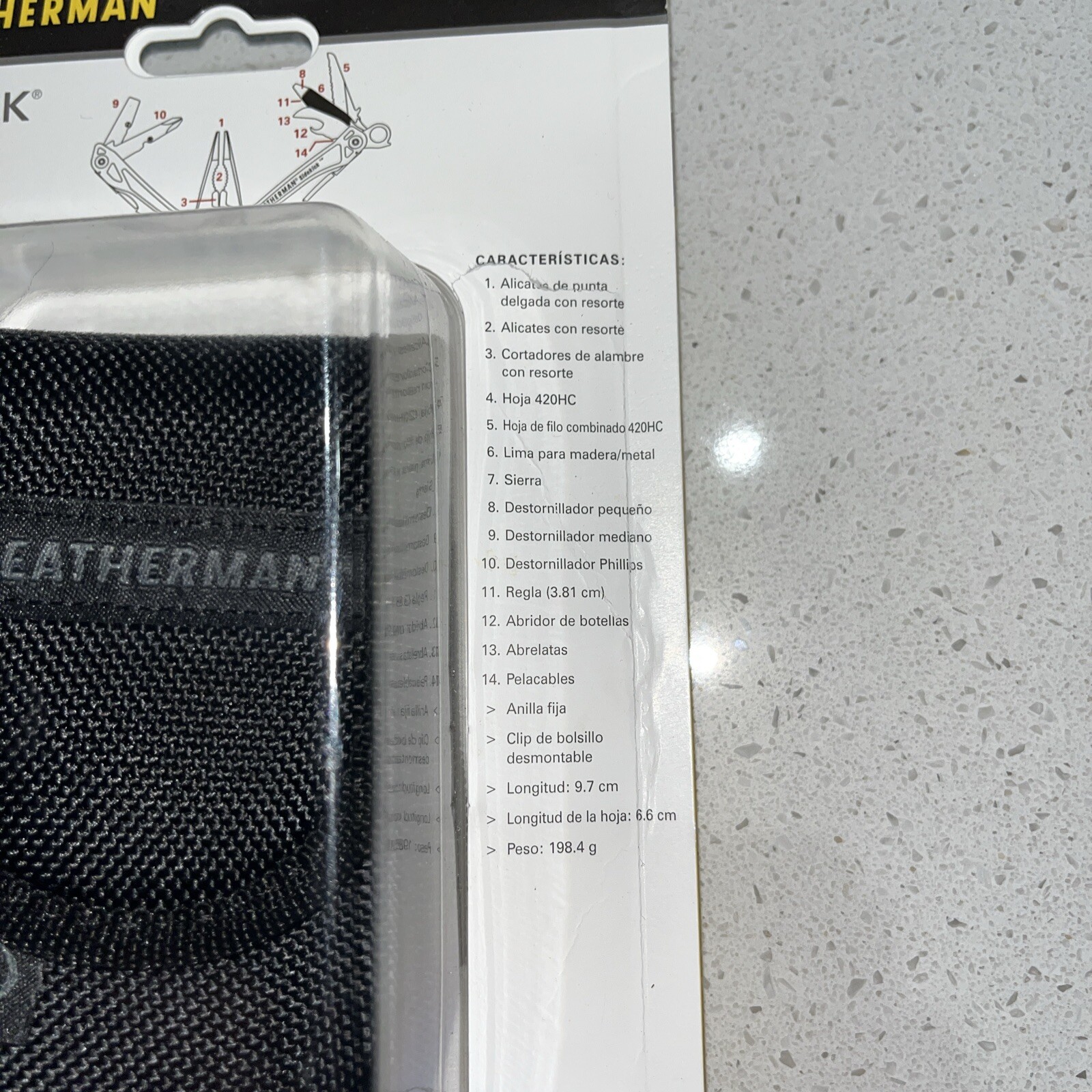 LEATHERMAN, Sidekick Pocket Size Multitool with Spring-Action Pliers and Saw