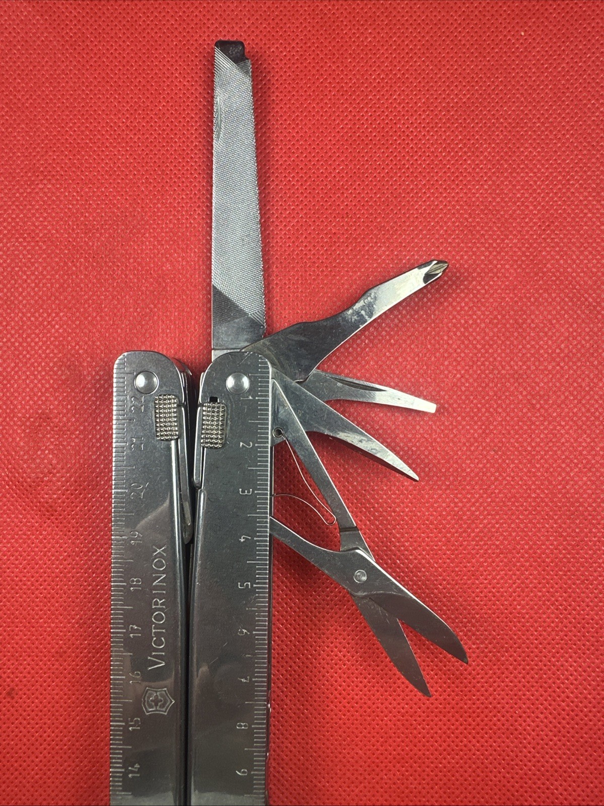 Rare 1998 Victorinox Swiss Tool X 3.0327 Multi-Tool, Scissor, Knife, Plier