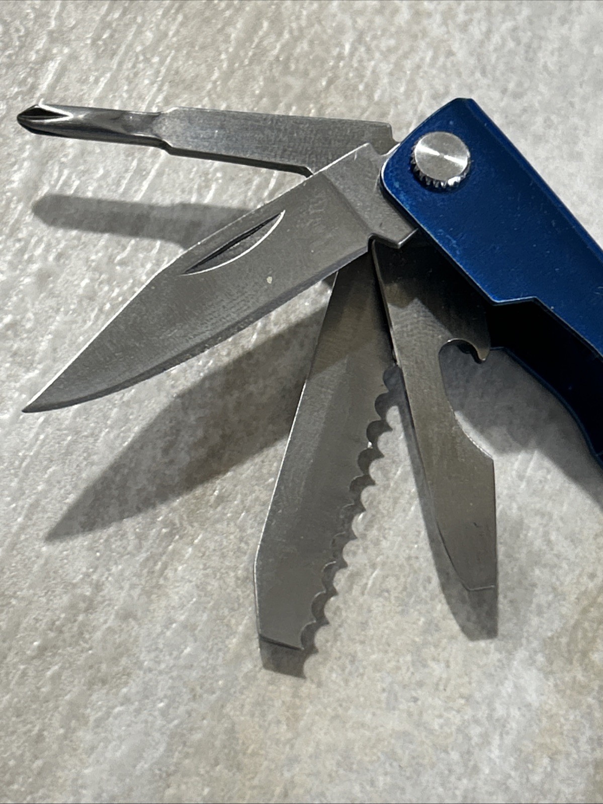 PROTOCOL 8 FUNCTION MINI MULTI TOOL WITH SHEATH – Pliers, Flashlight, Etc.