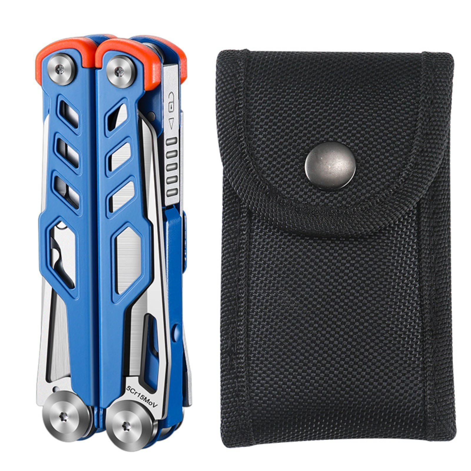 Outdoor Camping Hiking Stainless Steel Folding Multi Tool EDC Pliers