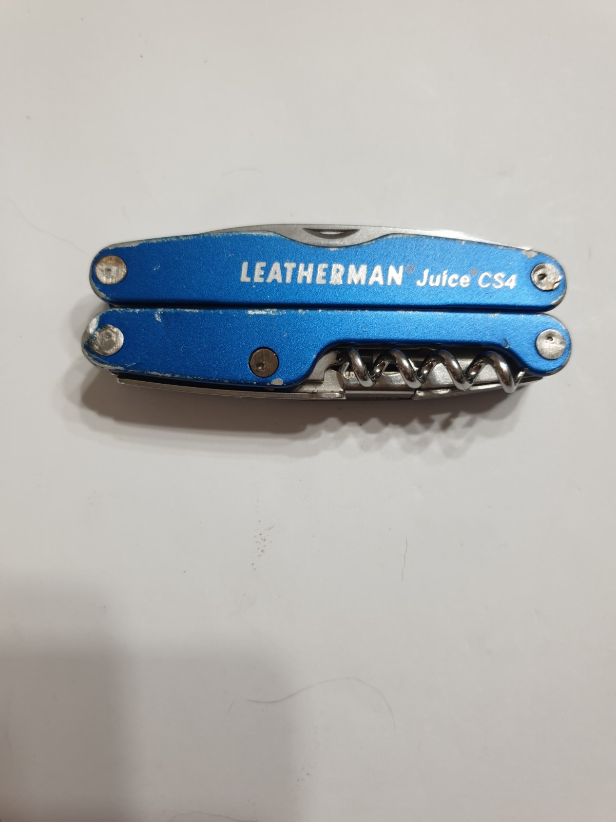 🔥 Leatherman Juice CS4 Blue Gen1 Collectable Retired Nice Condition Very Rare