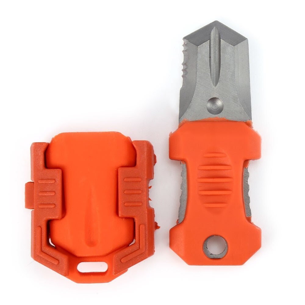 EDC Knife Mini Multifunction Pocket MOLLE Webbing Camping Hiking Survival Tool