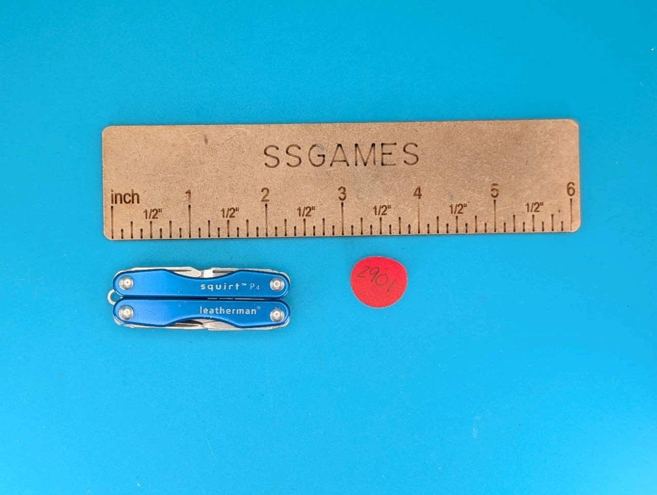 Leatherman Squirt P4 Multi-Tool, Key Ring, Retired! *RESTORECORE*