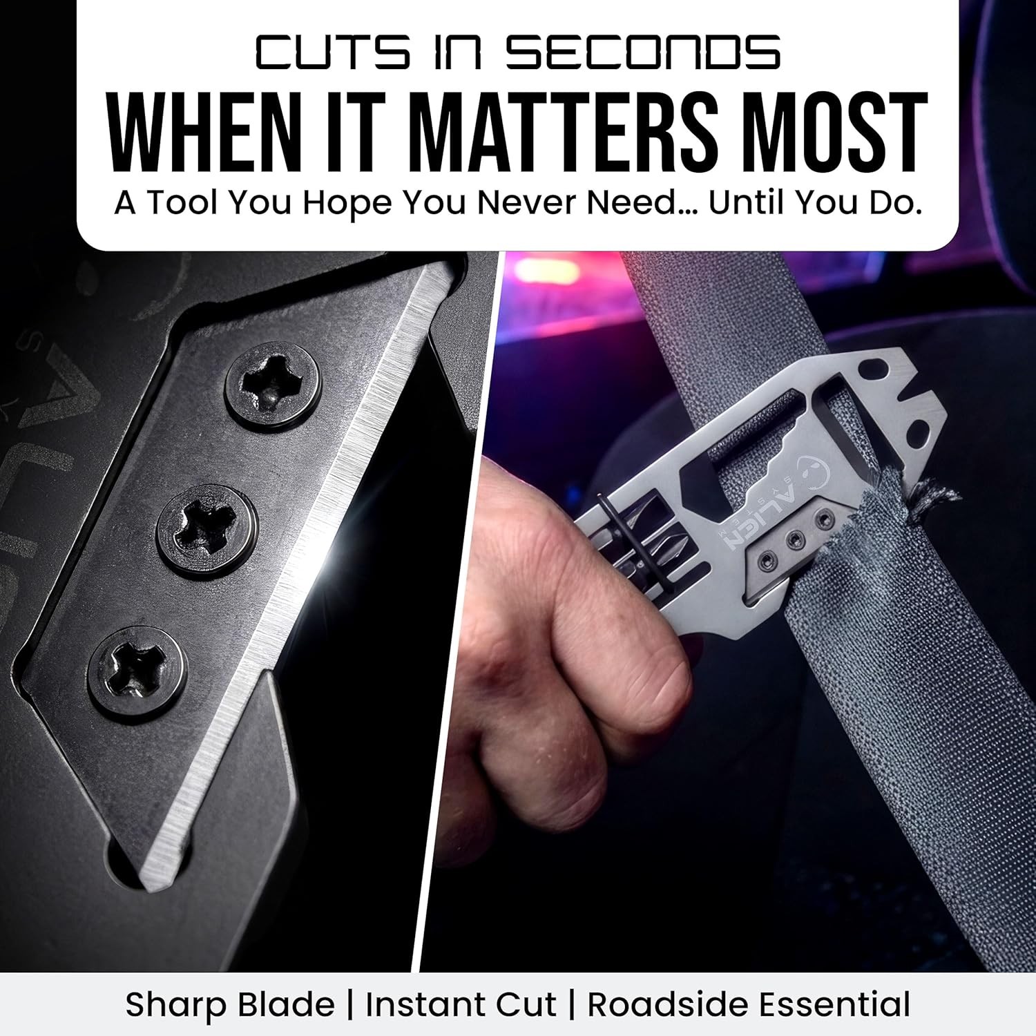 EDC Pry Bar Multitool 10-in-1 Pocket Pry Tool Bottle Opener EDC Tool