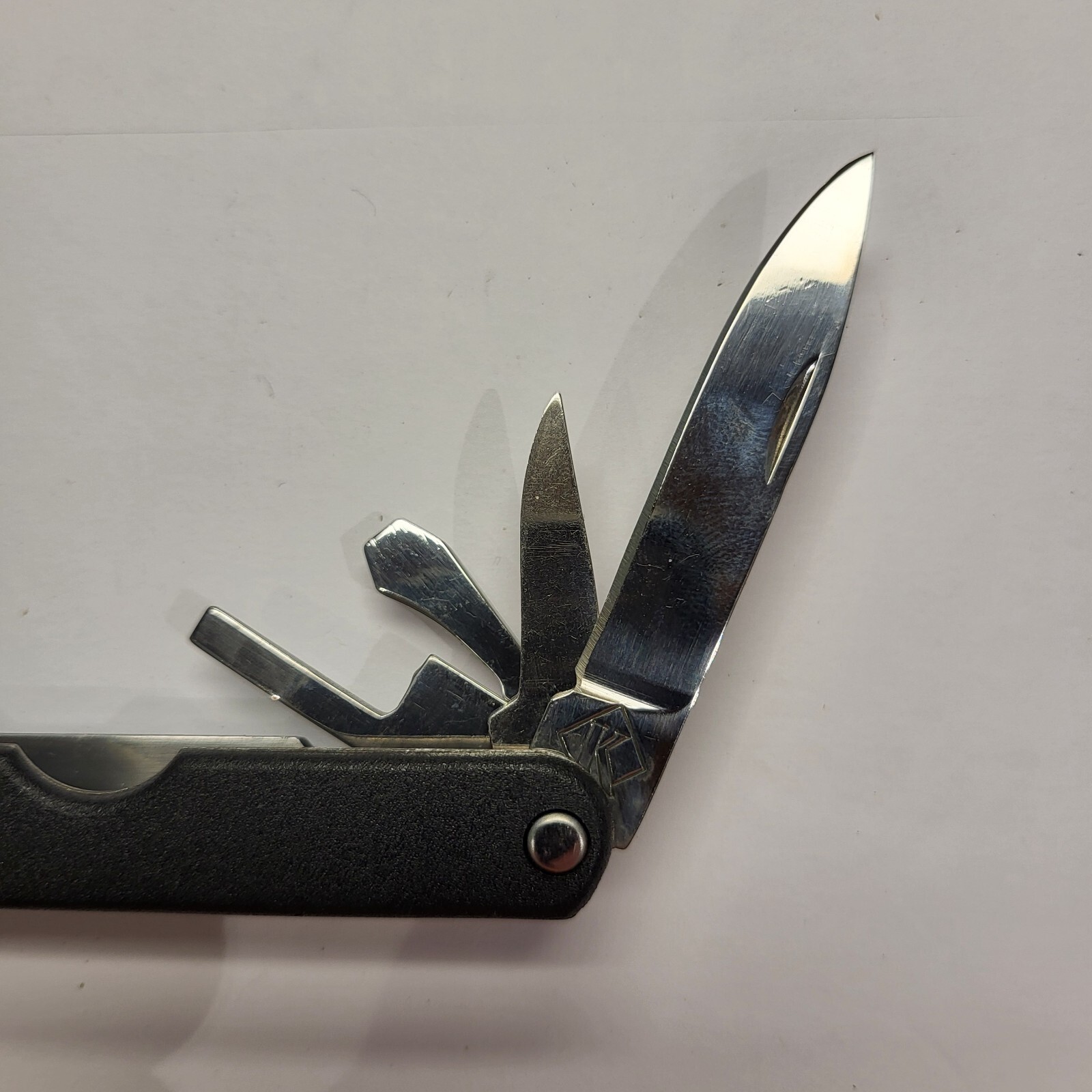 Mountain Quest Multitool w/ case Pliers Knife File Screwdriver Bottle Opener +