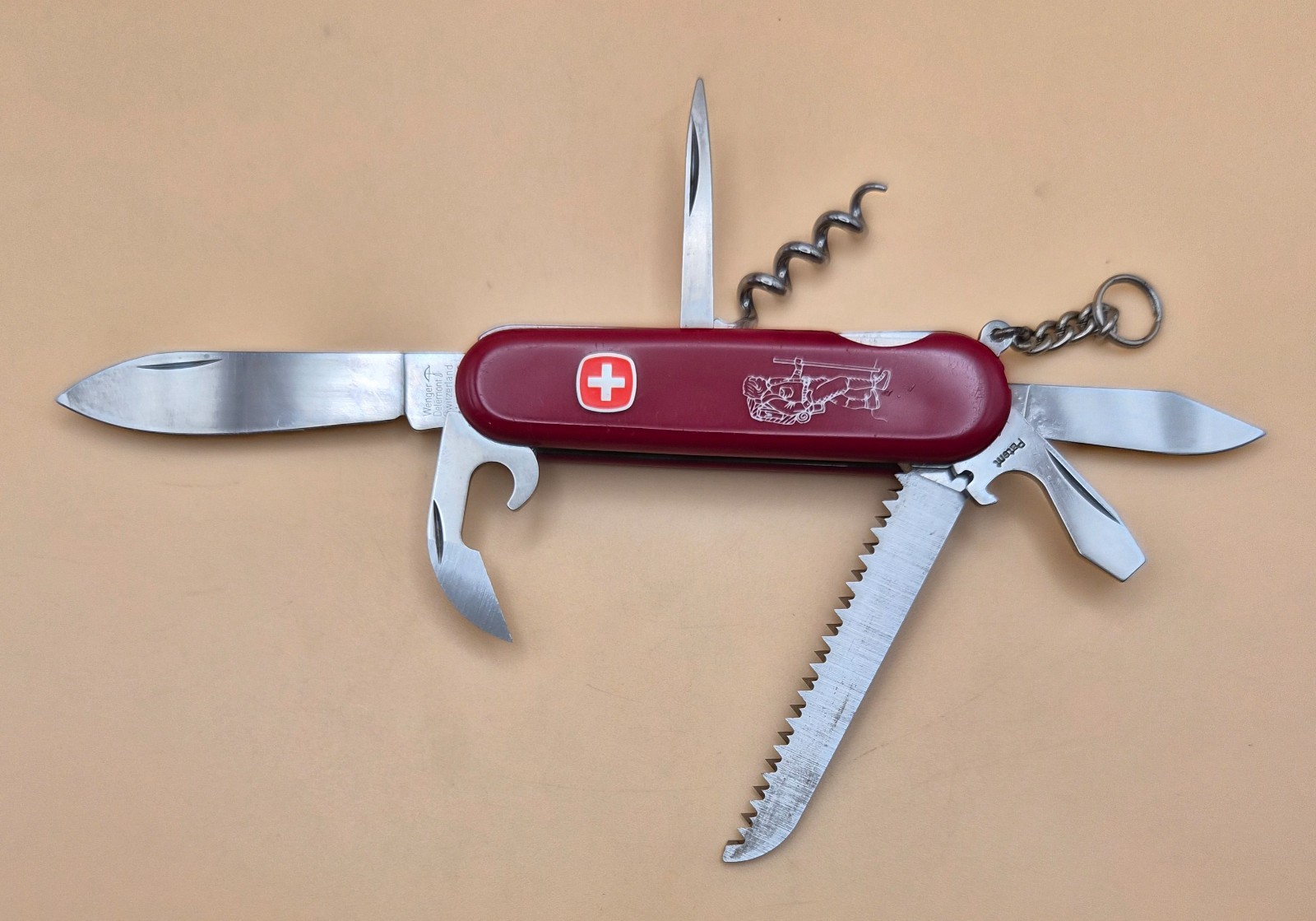 Wenger BACKPACKER II Swiss Army Knife – Good Condition (001)