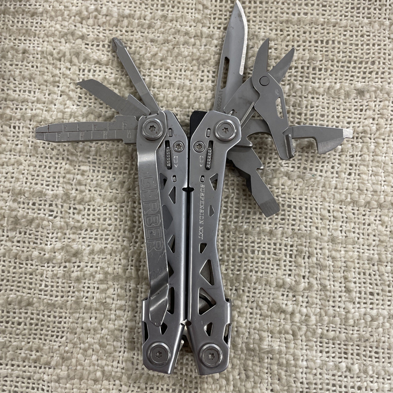 Gerber Suspension-NXT Silver Toned Multi-Tool & Case