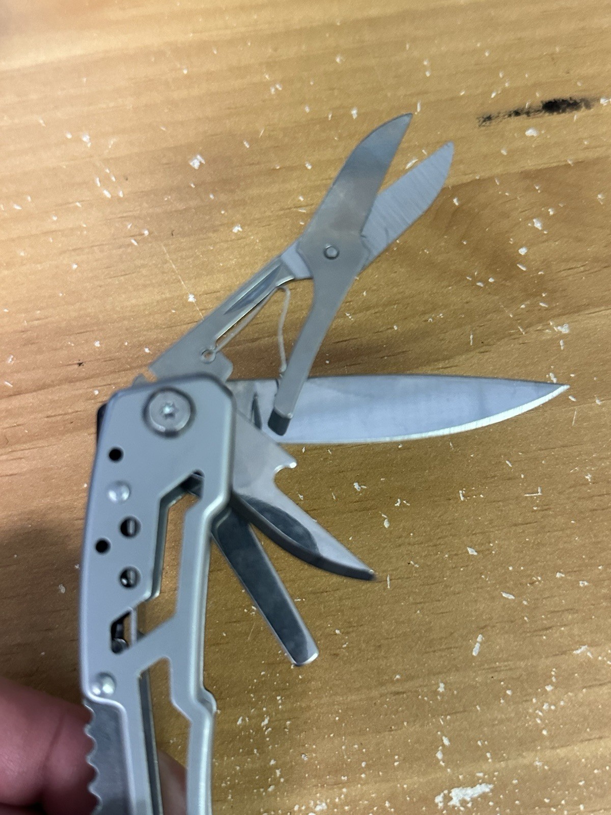 Stainless Steel Multi Tool Black Nylon Everyday Carry Uncharted Supply Co NEW