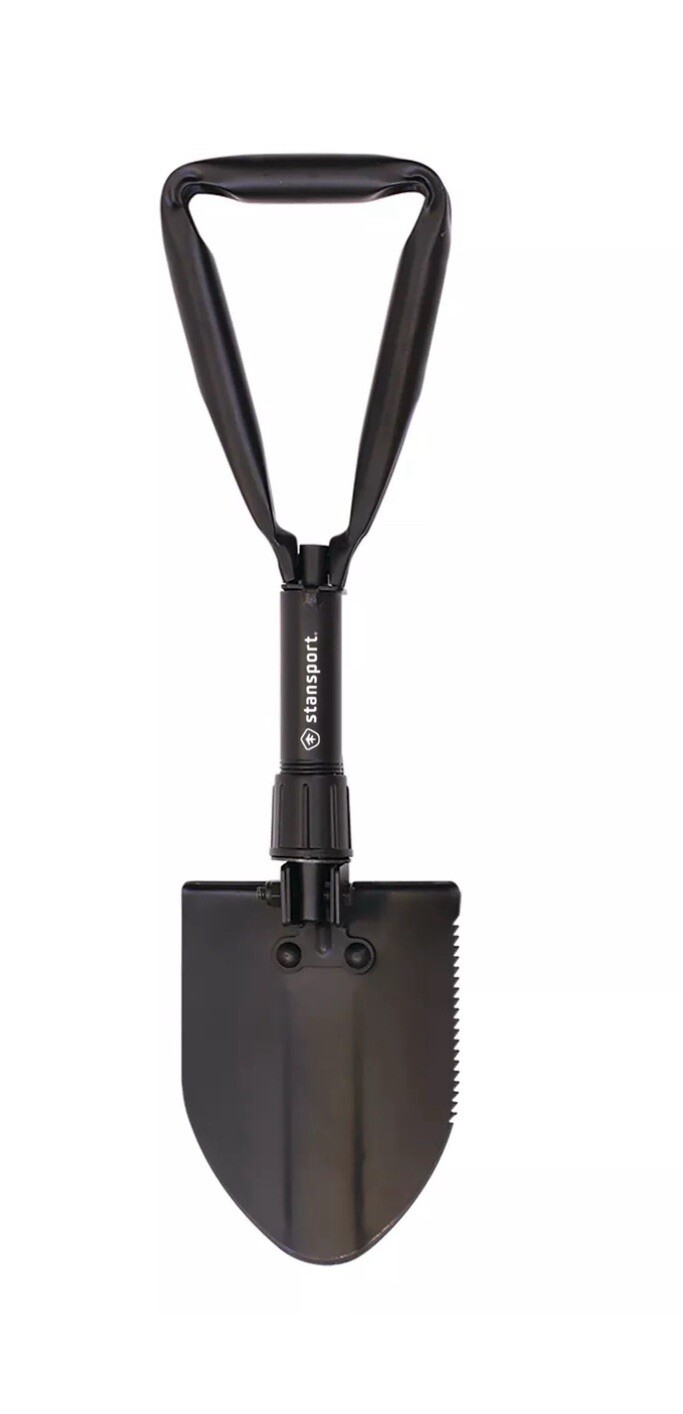 18 In 1 Hammer Campers Multi Tool & Tri Fold Micro G.I. Style Shovel Stansport