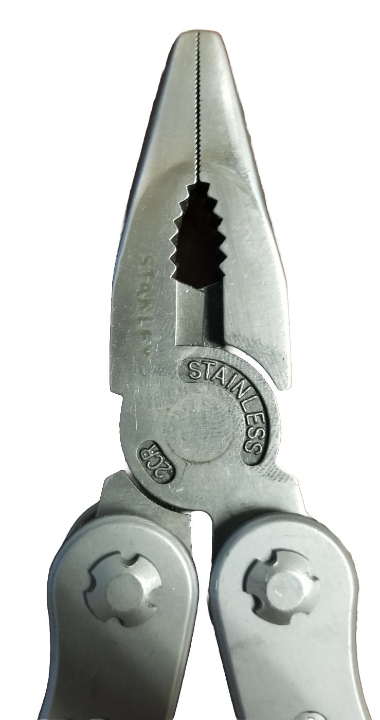 STANLEY 12-in-1 Multi-Tool with Belt Loop Pouch Stainless Steel