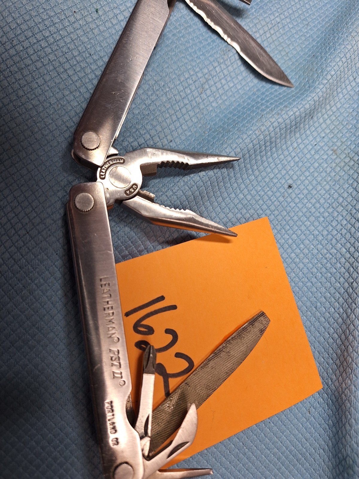 1 LEATHERMAN ORIGINAL PST11 Multi Tool Knife Excellent Lot 1622