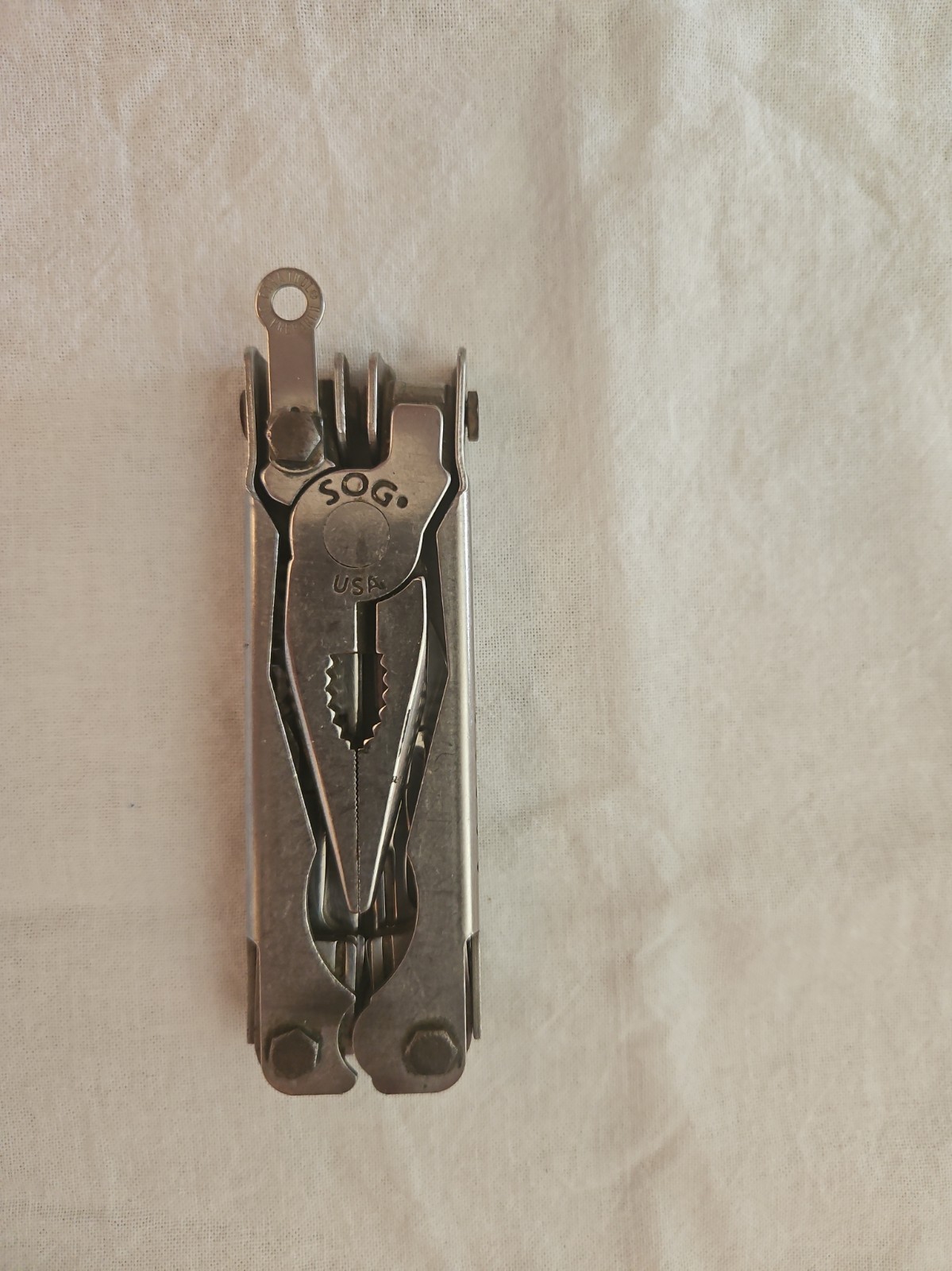 Vintage SOG Paratool Multi-Tool USA Survival Knife Pliers File EDC